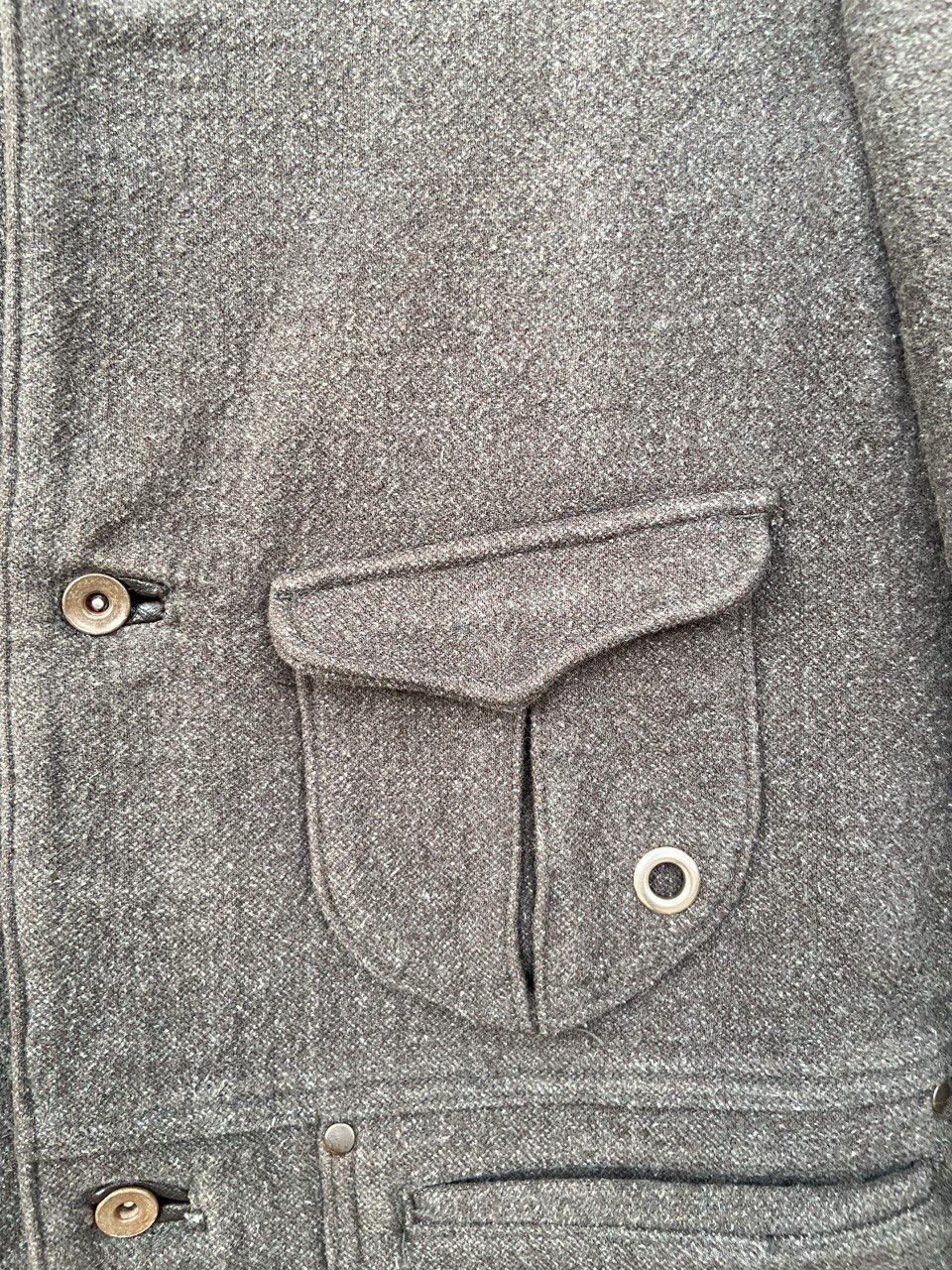 Japanese Brand Vintage Burnout Salt Paper Jacket Size US M / EU 48-50 / 2 - 3 Thumbnail