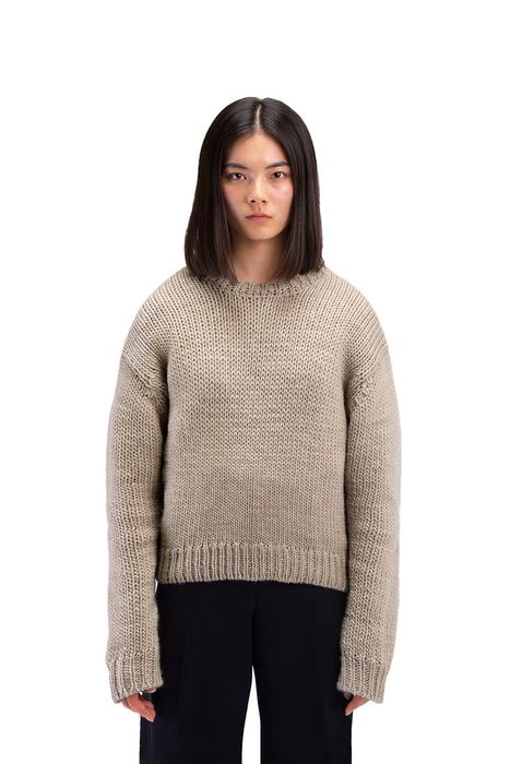 The “Piege” Cashmere Blend Sweater in Napier green – VUJA DÉ