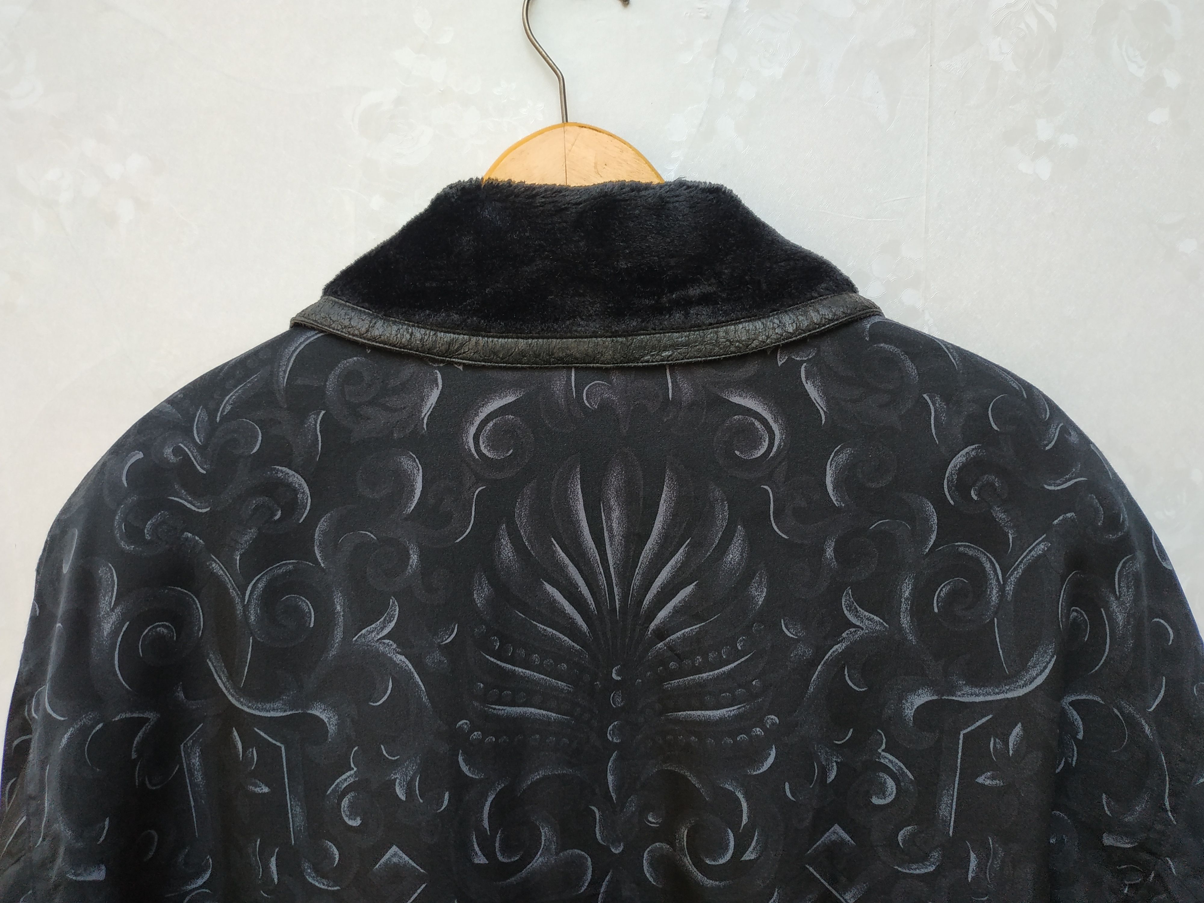 Japanese Brand 90's Made In Japan Black PIA Ethnic Bomber Jacket Size US L / EU 52-54 / 3 - 21 Thumbnail
