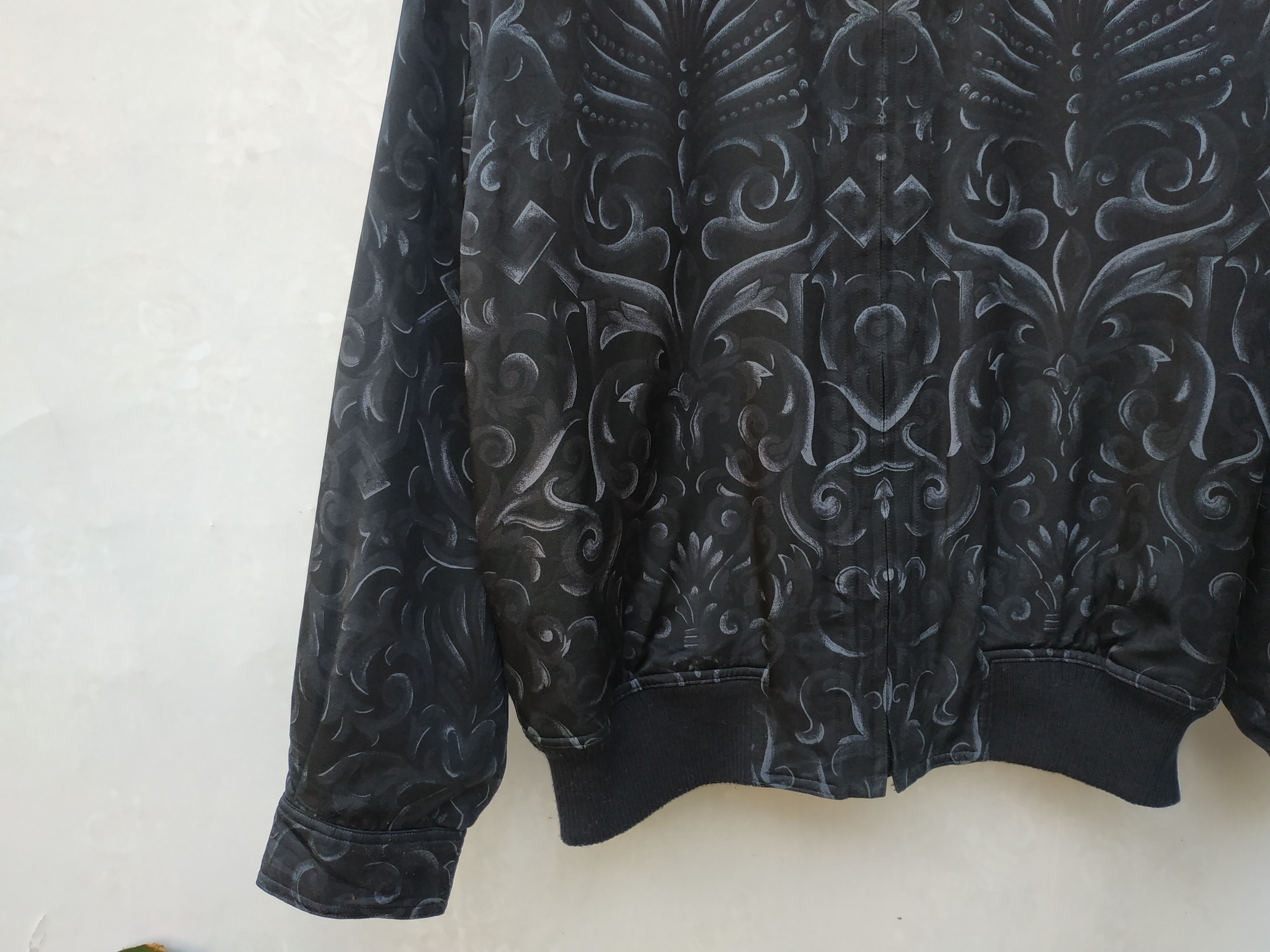 Japanese Brand 90's Made In Japan Black PIA Ethnic Bomber Jacket Size US L / EU 52-54 / 3 - 4 Thumbnail