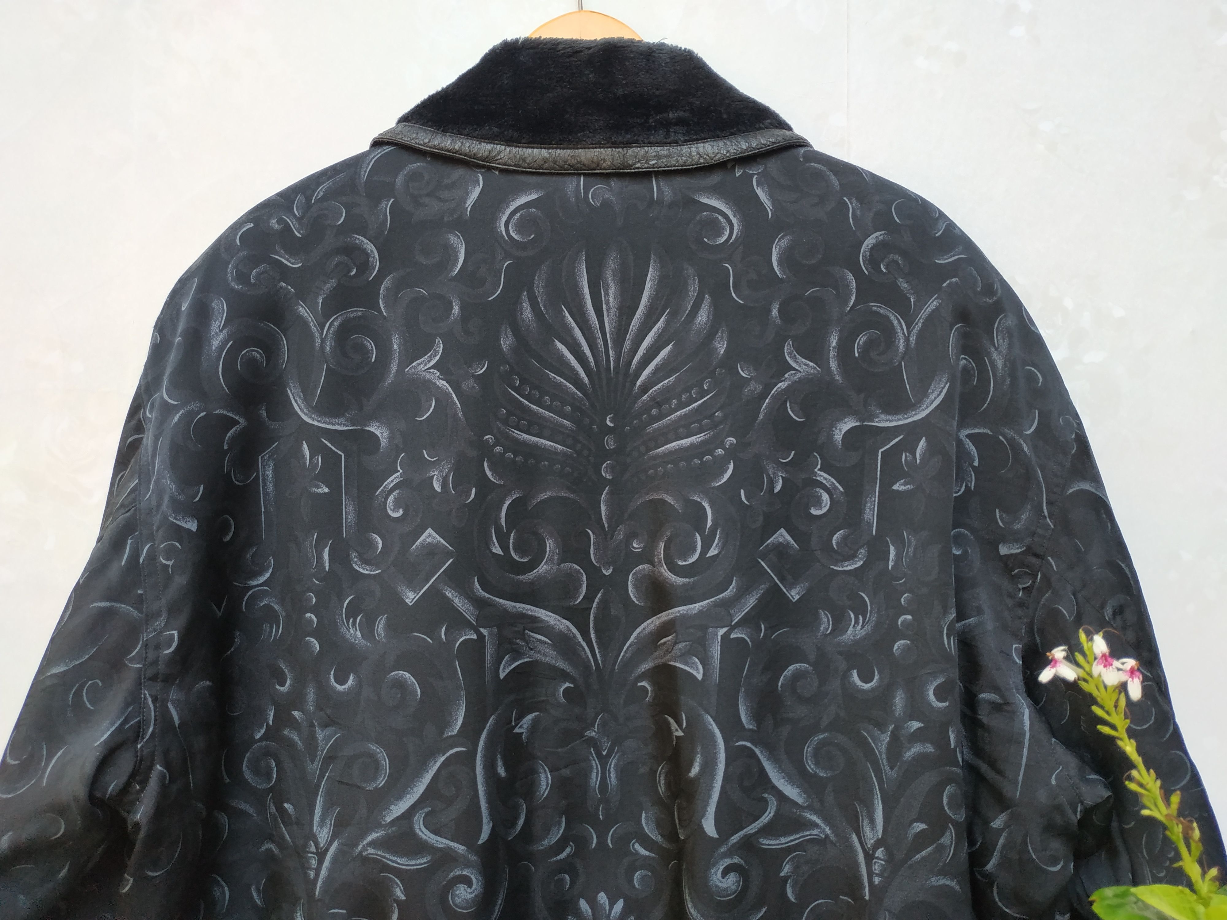 Japanese Brand 90's Made In Japan Black PIA Ethnic Bomber Jacket Size US L / EU 52-54 / 3 - 19 Thumbnail