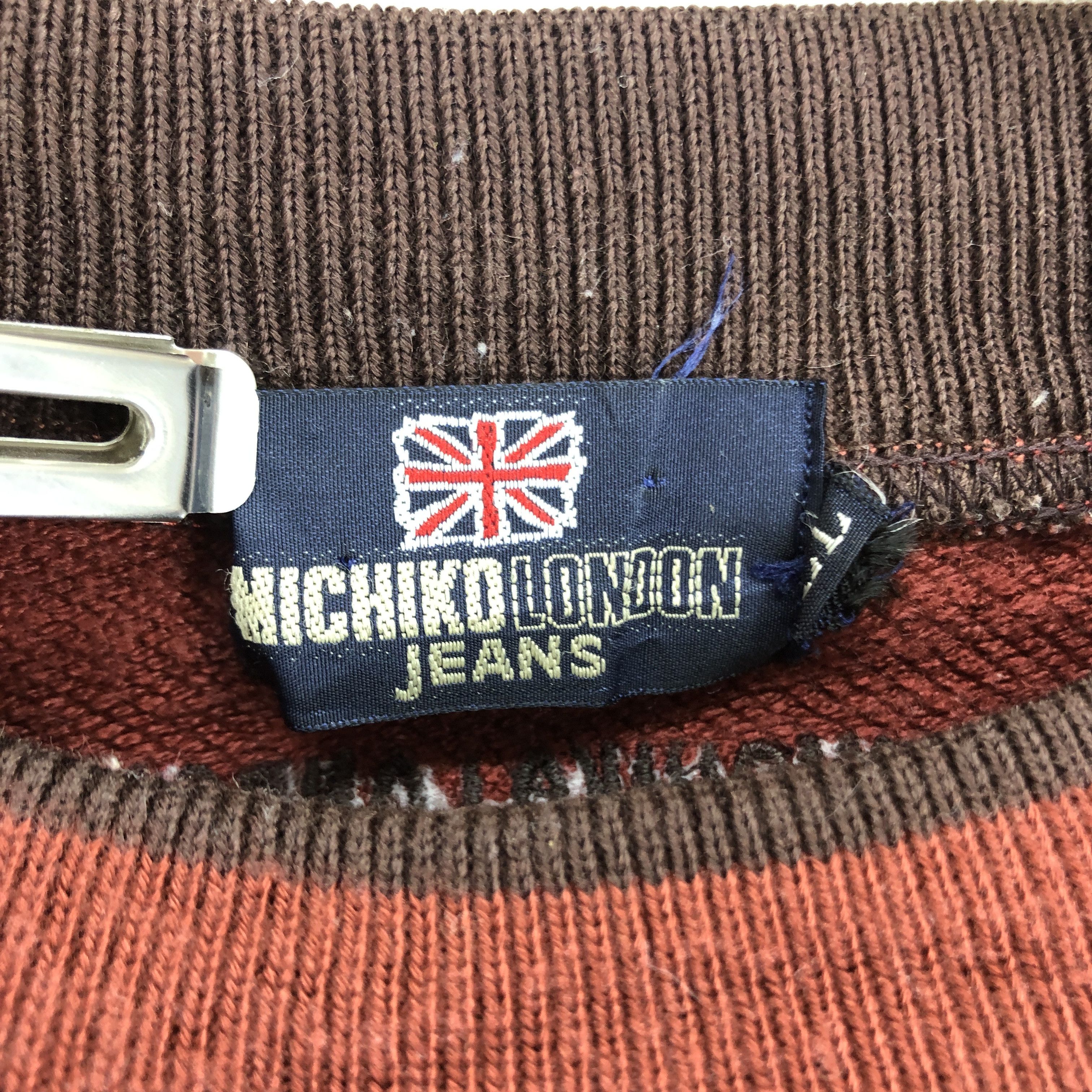 Japanese Brand MICHIKO LONDON JEANS Crew Neck Sweatshirt #1776-52 Size US L / EU 52-54 / 3 - 4 Thumbnail