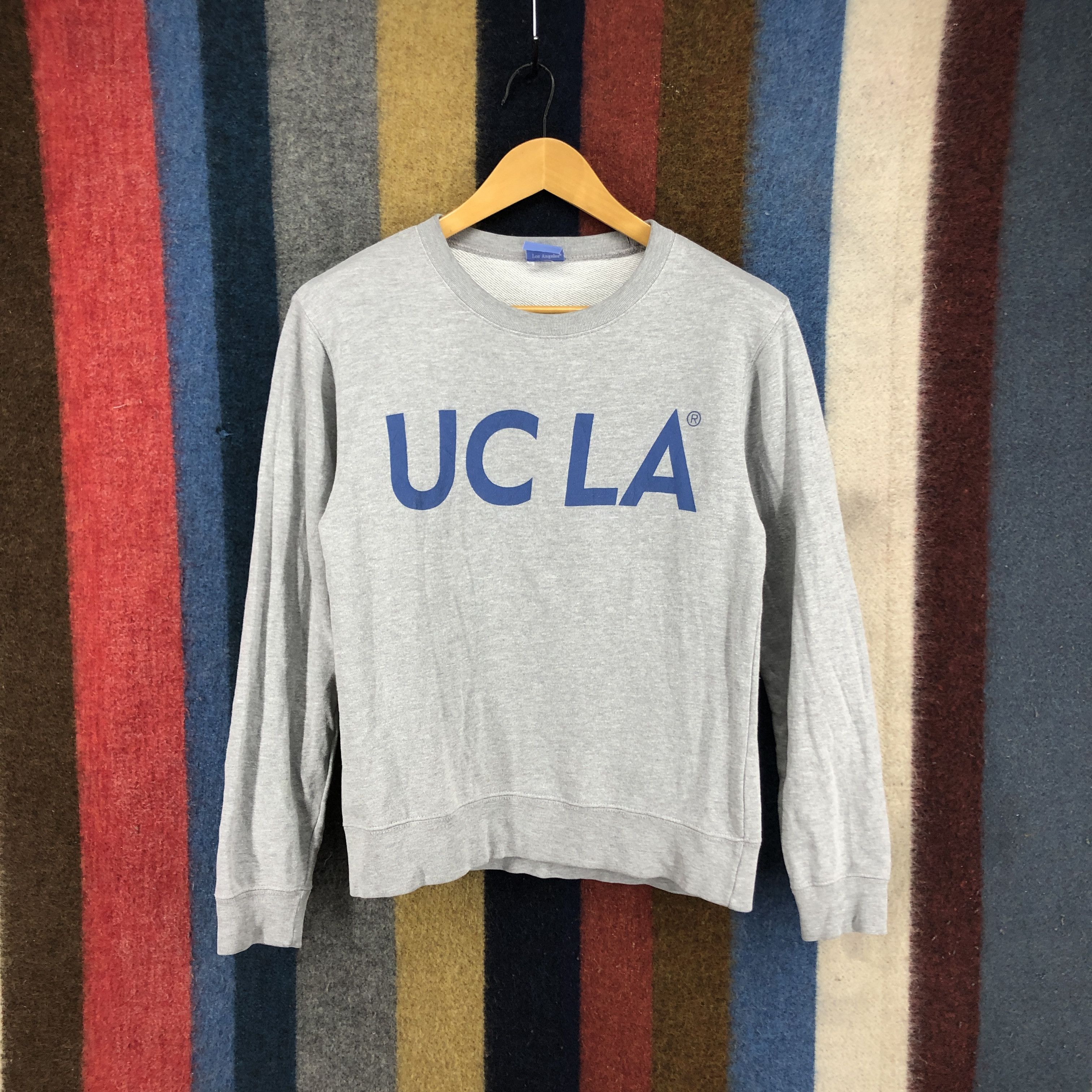 image of American College x Univ University Of California Ucla Sweatshirt 0350/o in Grey, Men's (Size XS)