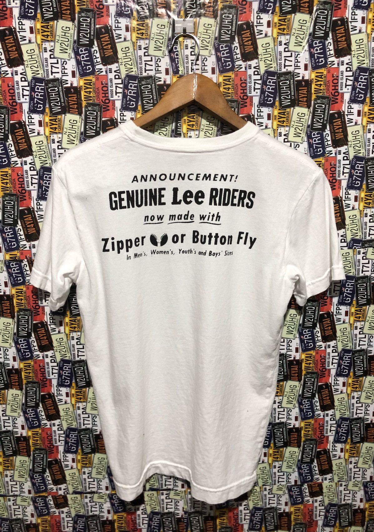 Lee × Vintage Vintage Lee t shirt Size US M / EU 48-50 / 2 - 2 Thumbnail