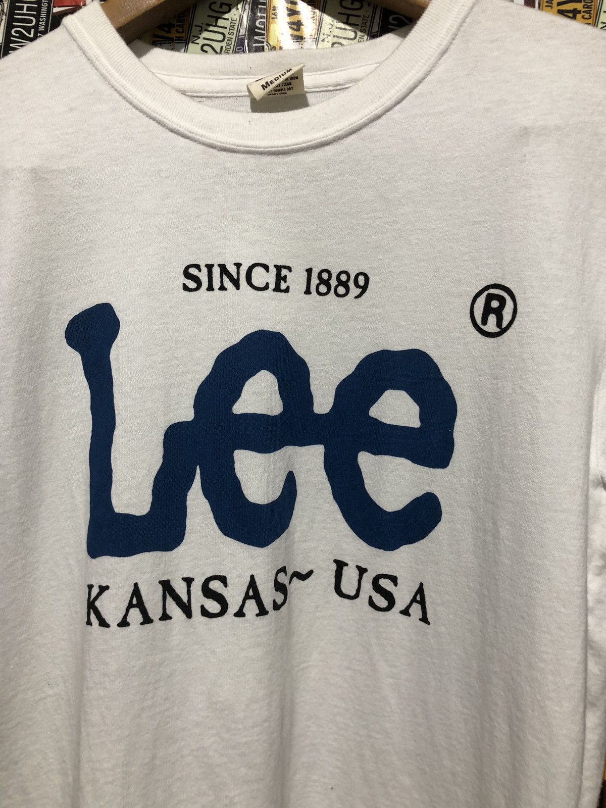 Lee × Vintage Vintage Lee t shirt Size US M / EU 48-50 / 2 - 3 Thumbnail
