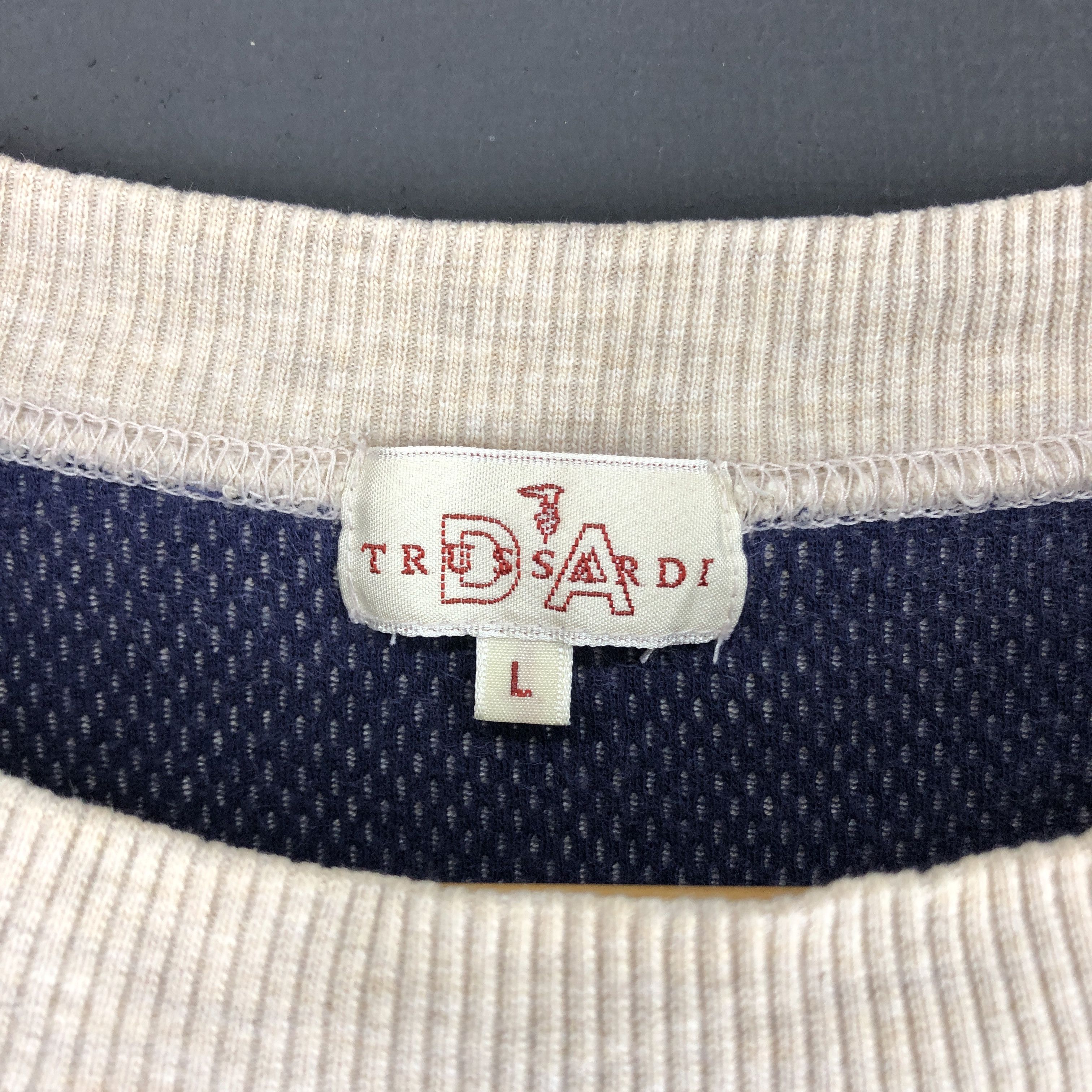 Trussardi TRUSSARDI Crew Neck Sweatshirt #2186-75 Size US L / EU 52-54 / 3 - 3 Thumbnail
