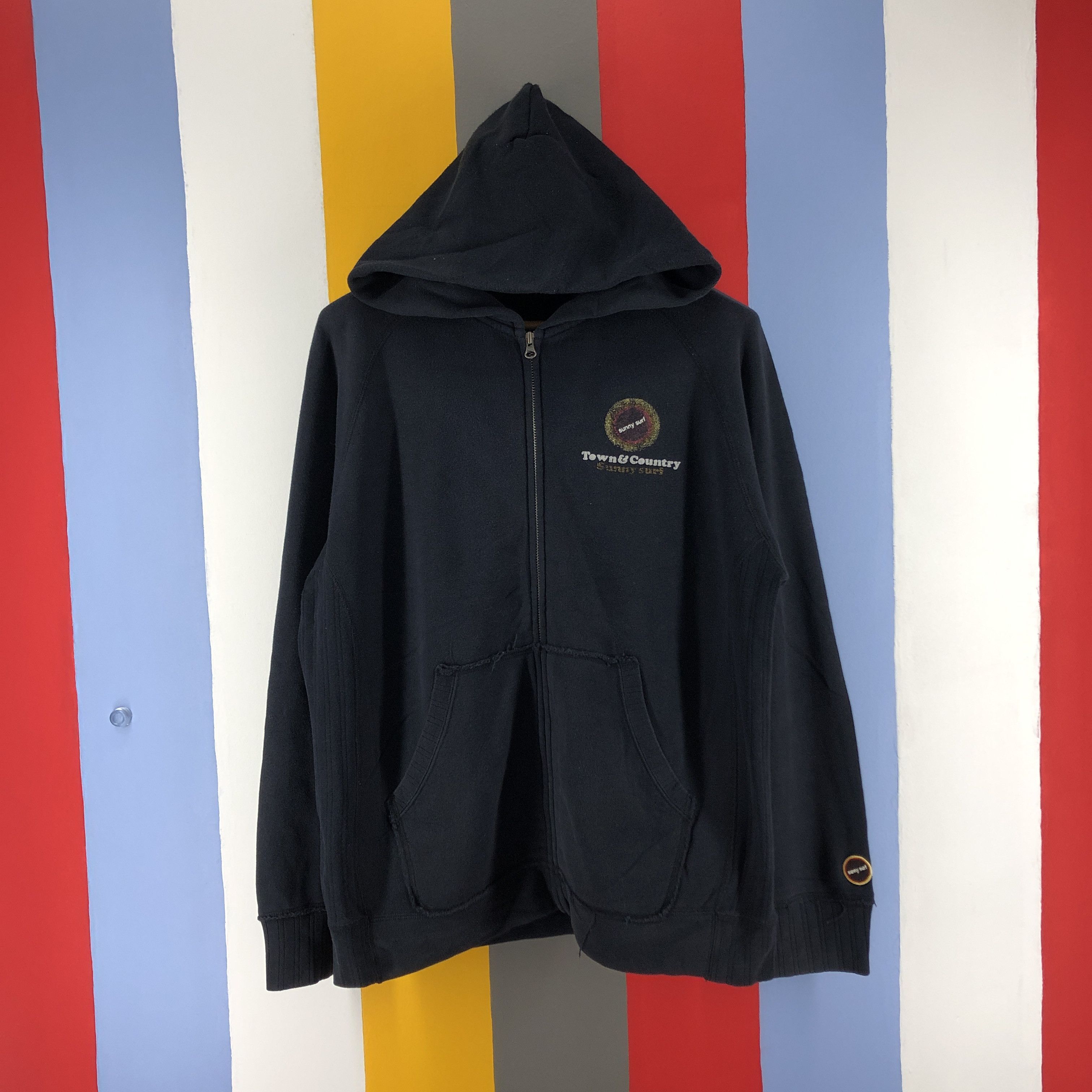 Other TOWN AND COUNTRY SURF Zipper Hoodie #0786/Q Size US L / EU 52-54 / 3 - 3 Thumbnail
