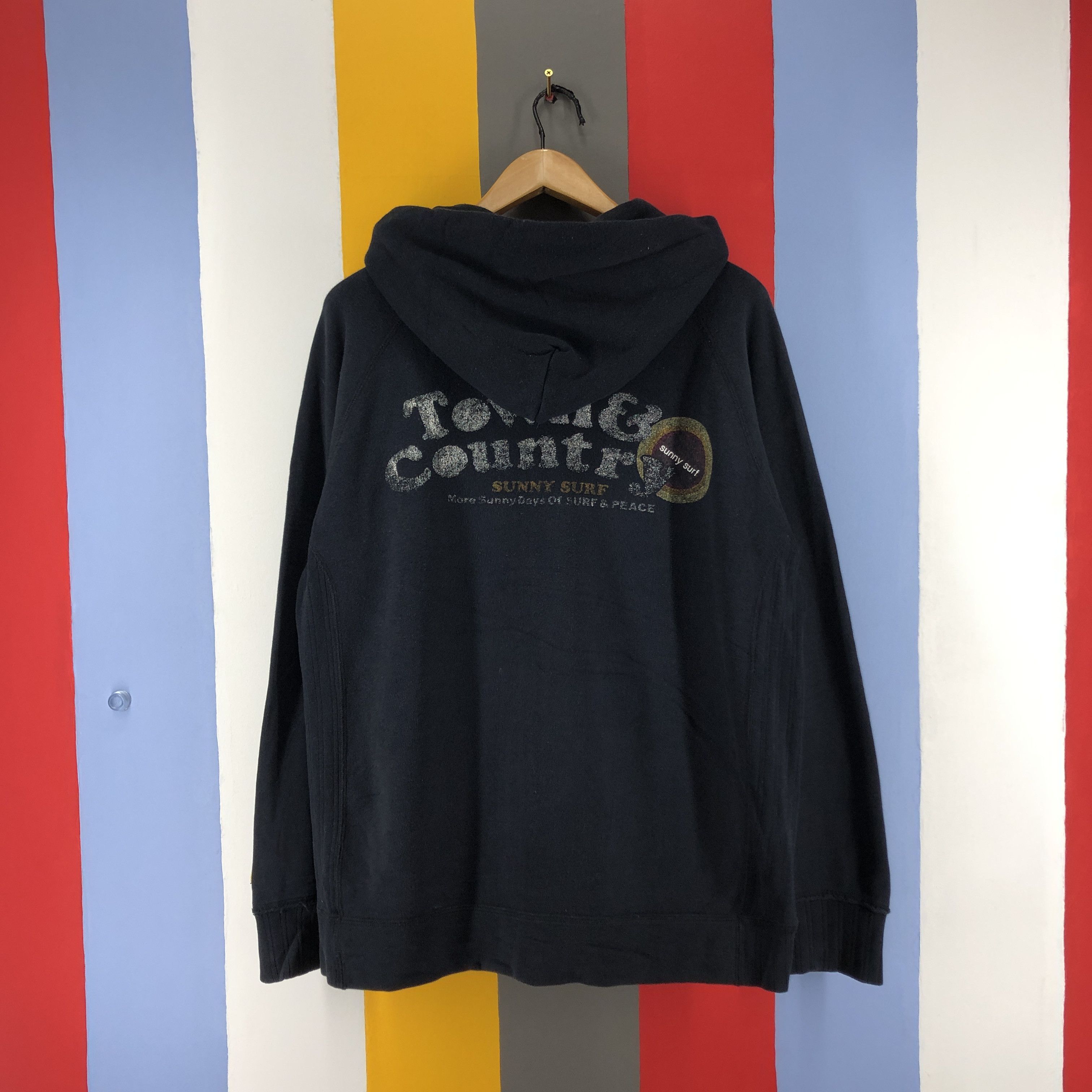 Other TOWN AND COUNTRY SURF Zipper Hoodie #0786/Q Size US L / EU 52-54 / 3 - 1 Thumbnail