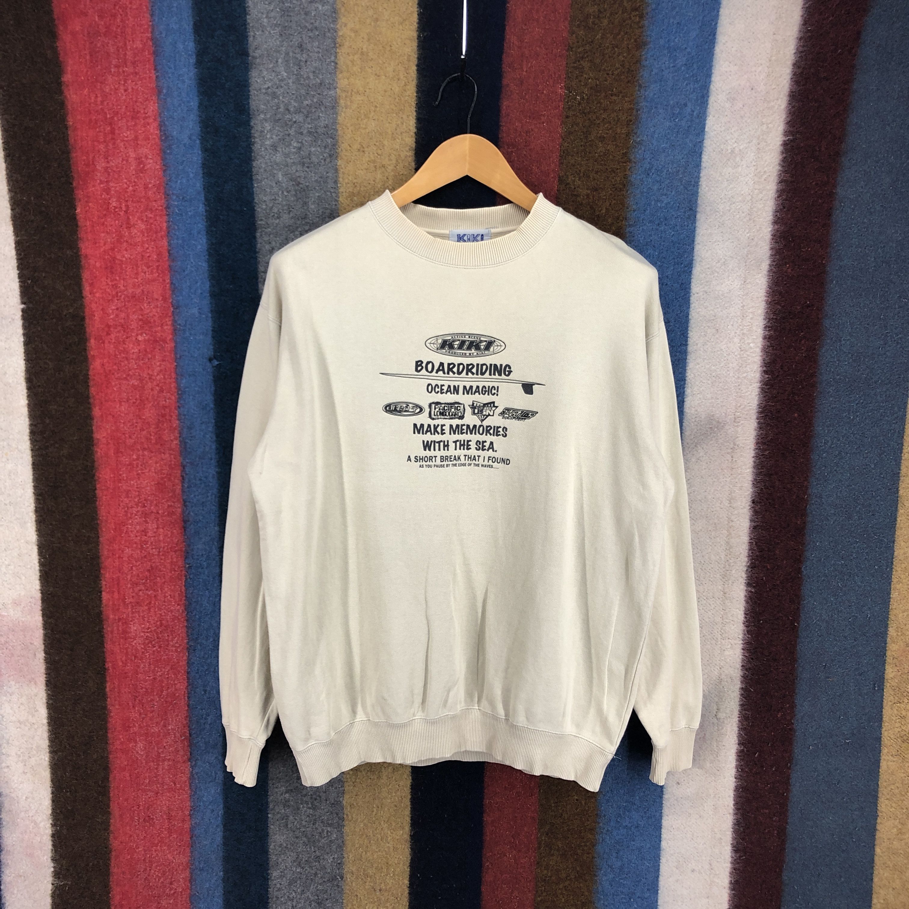 Other KIKI Boarding Magic Sea Crew Neck Sweatshirt #2822-103 Size US M / EU 48-50 / 2 - 1 Thumbnail