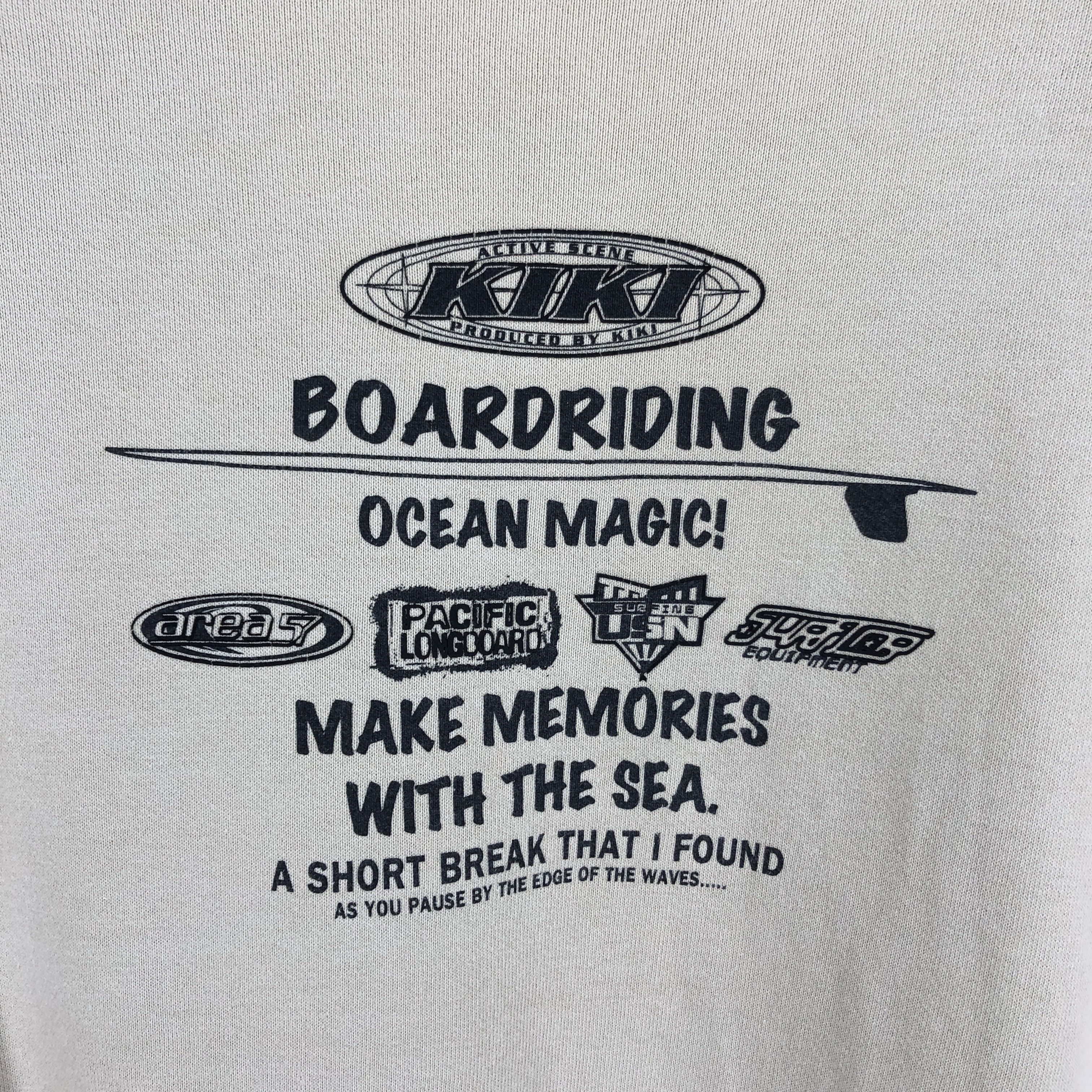 Other KIKI Boarding Magic Sea Crew Neck Sweatshirt #2822-103 Size US M / EU 48-50 / 2 - 2 Thumbnail