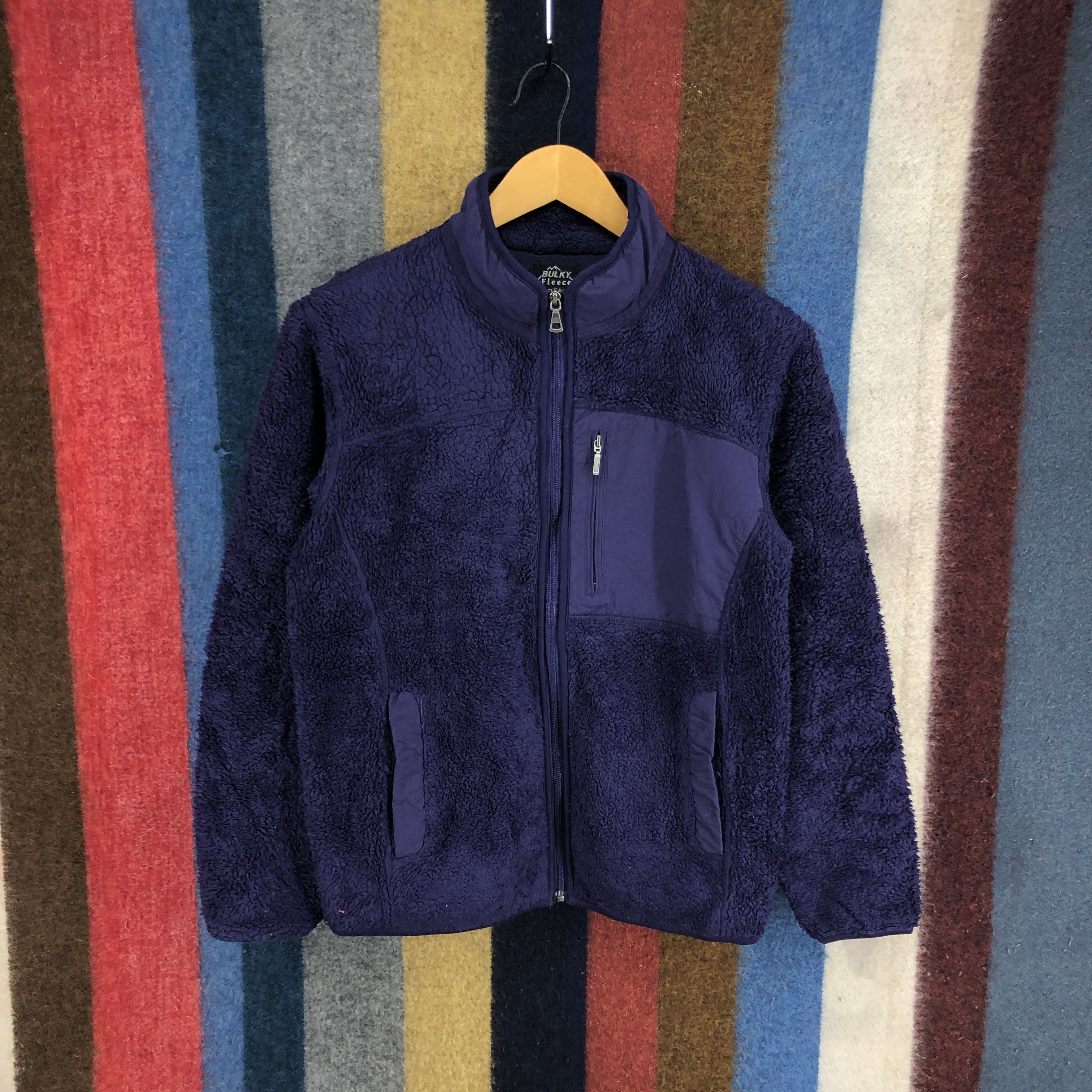 Uniqlo BULKY FLEECE by UNIQLO Zipper Fleece #2789-101 Size US S / EU 44-46 / 1 - 1 Thumbnail