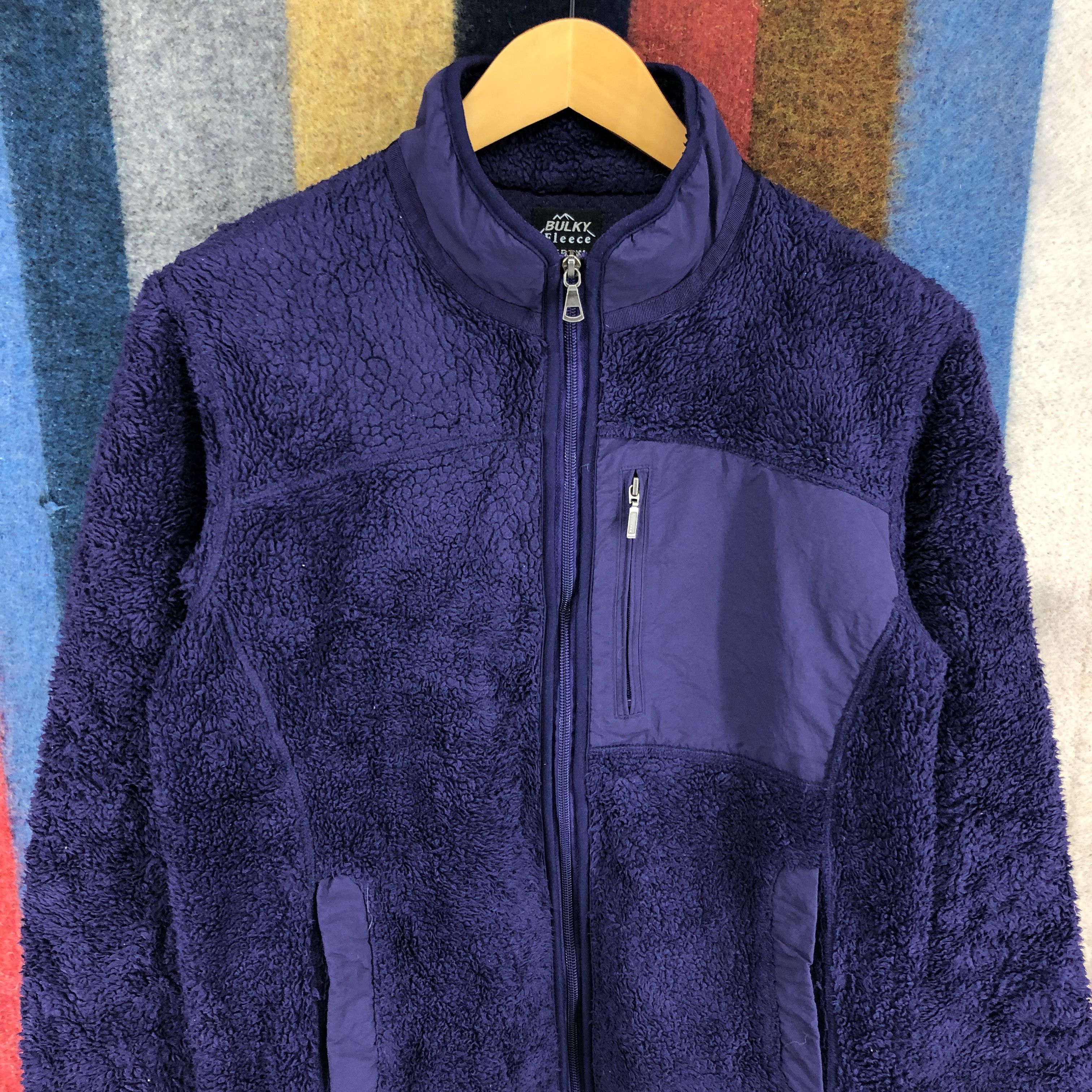Uniqlo BULKY FLEECE by UNIQLO Zipper Fleece #2789-101 Size US S / EU 44-46 / 1 - 2 Thumbnail