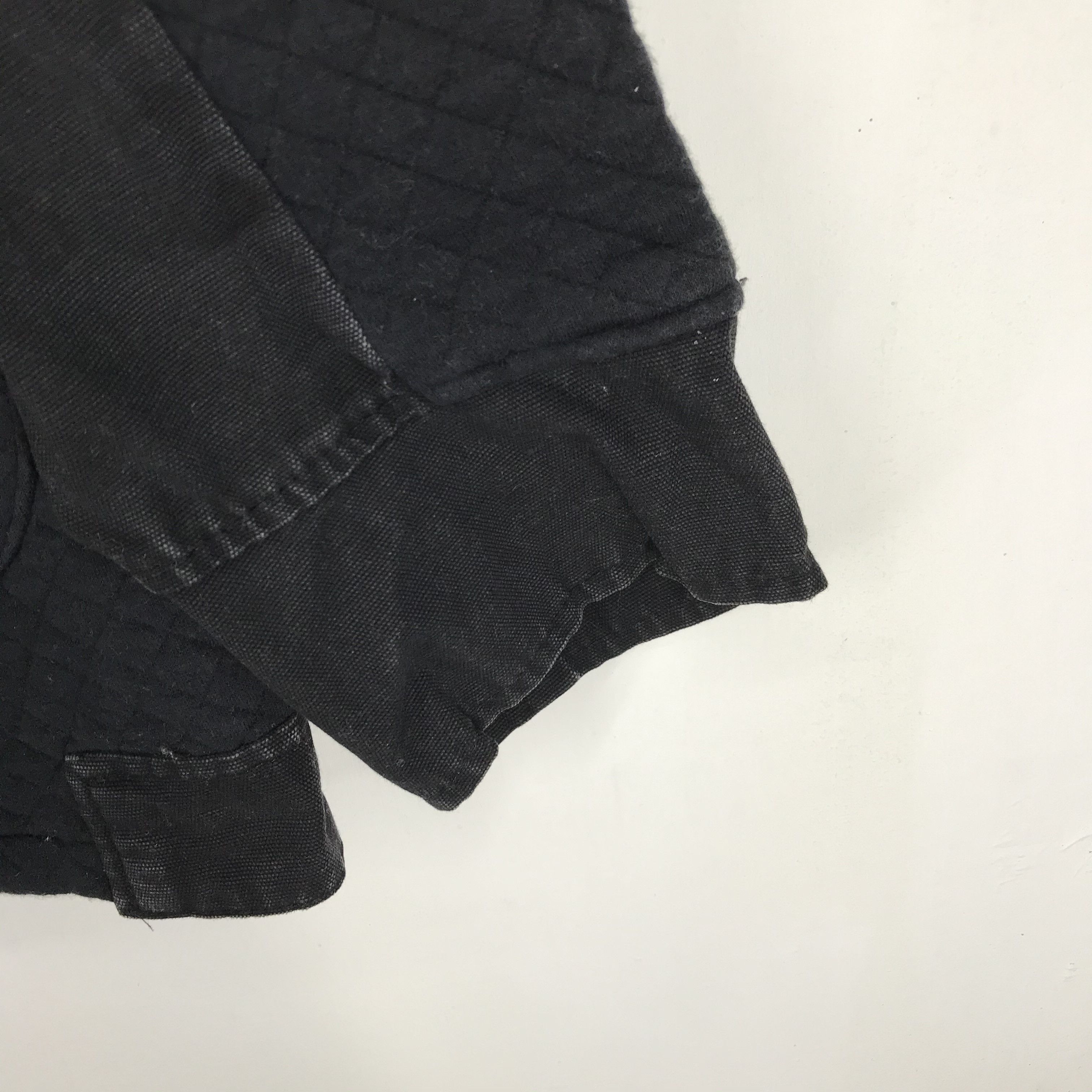 Japanese Brand ZOOTIE DES SUCETTES Plain Quilted Hoodie #2391-83 Size XS / US 0-2 / IT 36-38 - 4 Thumbnail