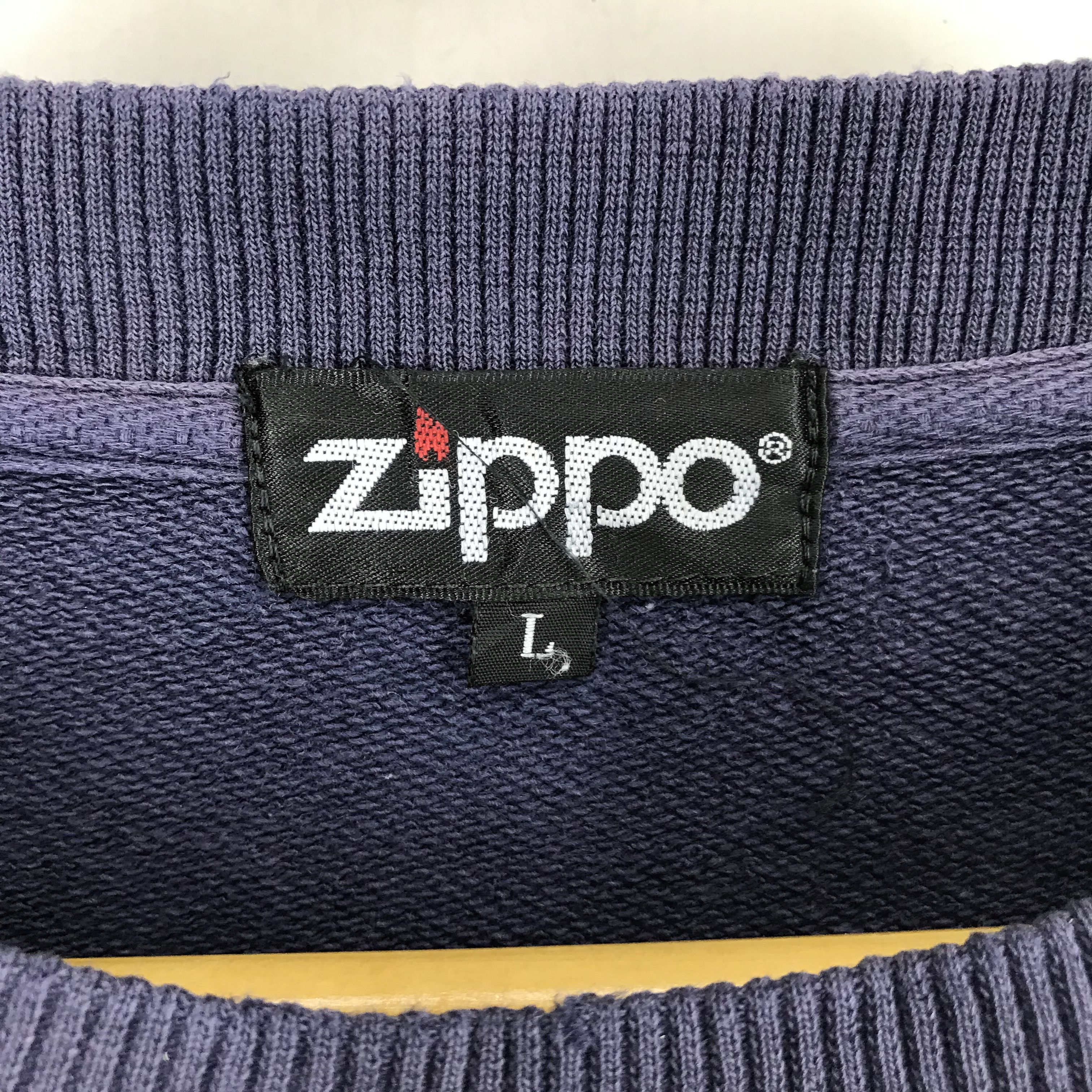 Zippo ZIPPO Faded Crew Neck Sweatshirt #2275-79 Size US L / EU 52-54 / 3 - 7 Thumbnail