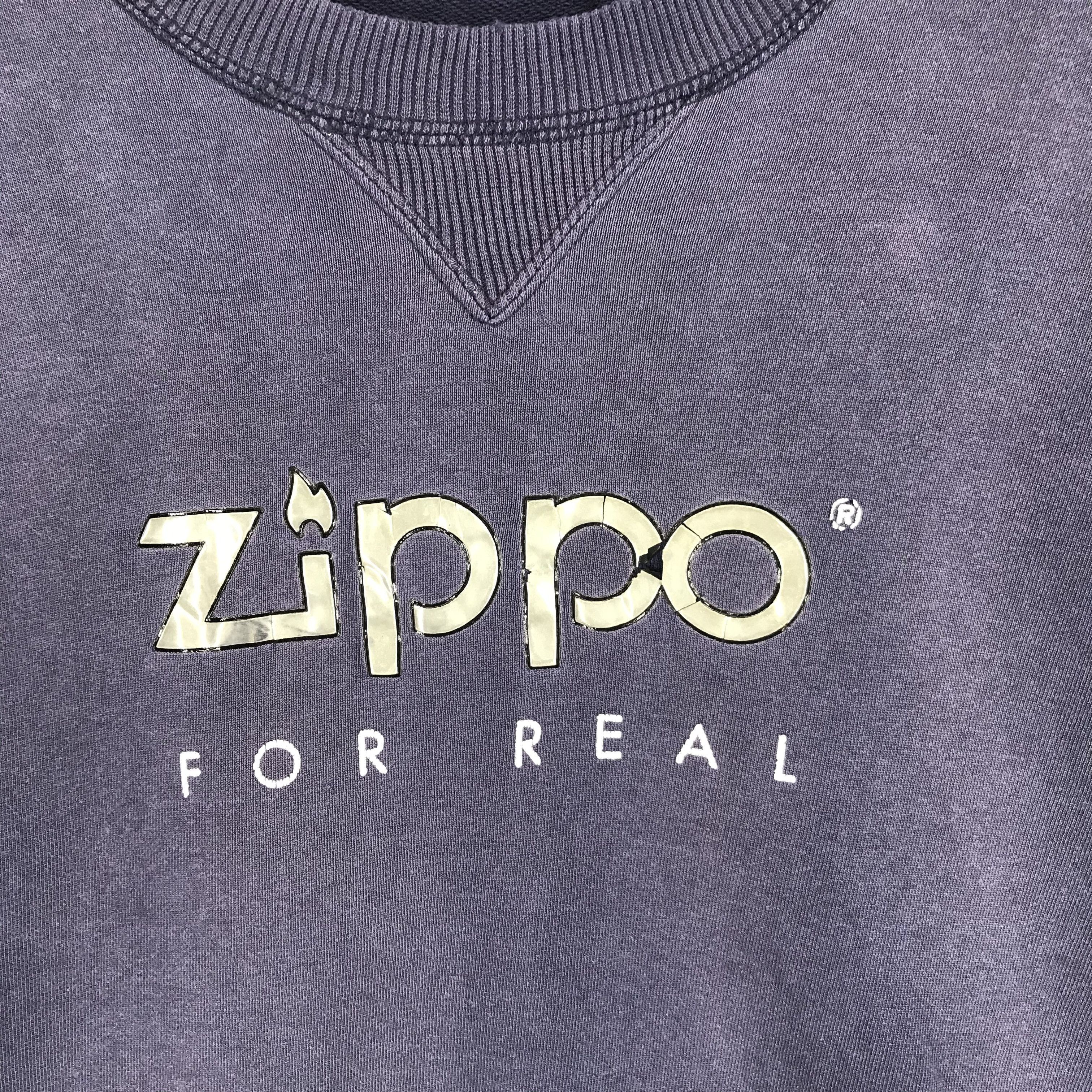 Zippo ZIPPO Faded Crew Neck Sweatshirt #2275-79 Size US L / EU 52-54 / 3 - 3 Thumbnail