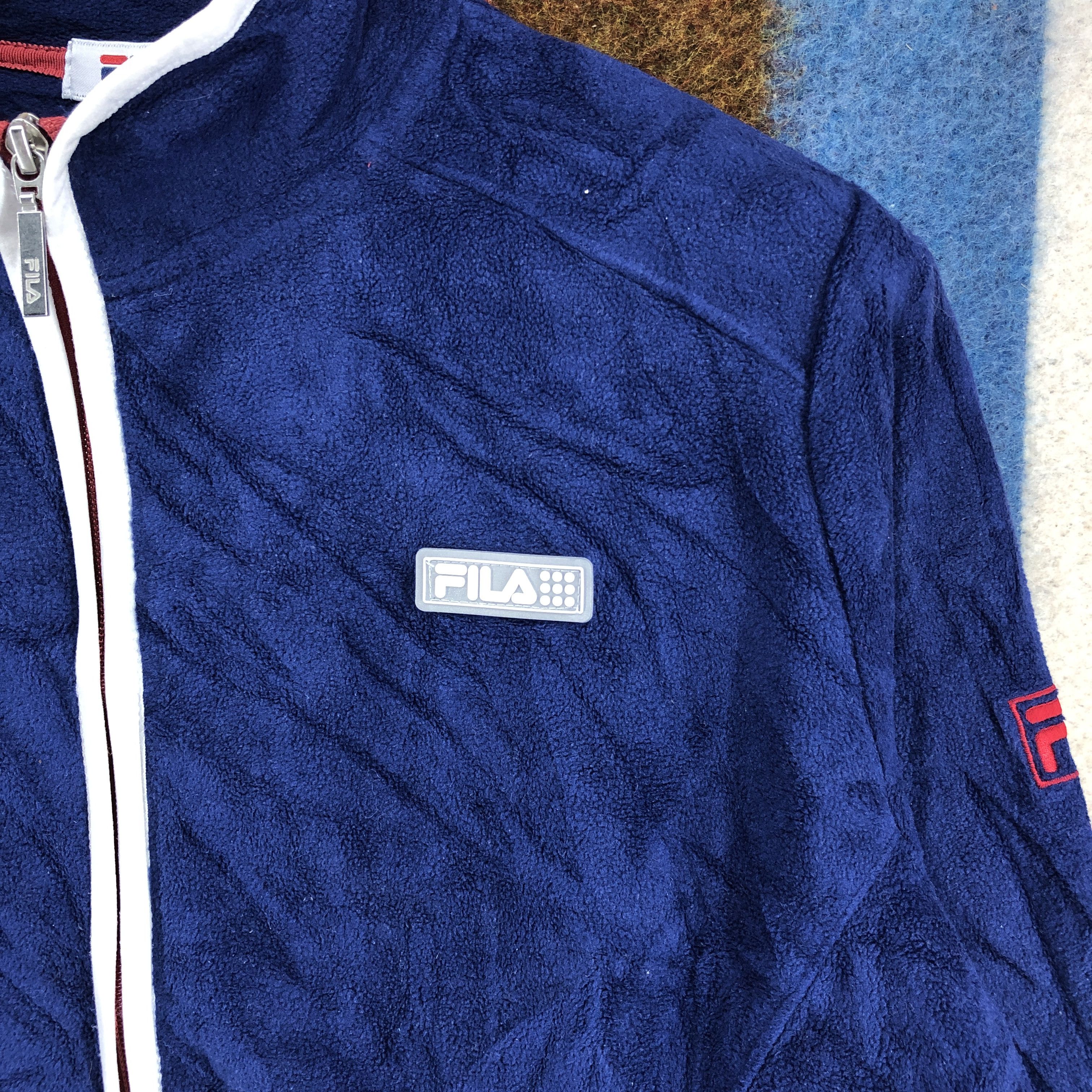 Fila FILA Women Zipper Fleece #0154/H Size M / US 6-8 / IT 42-44 - 2 Thumbnail
