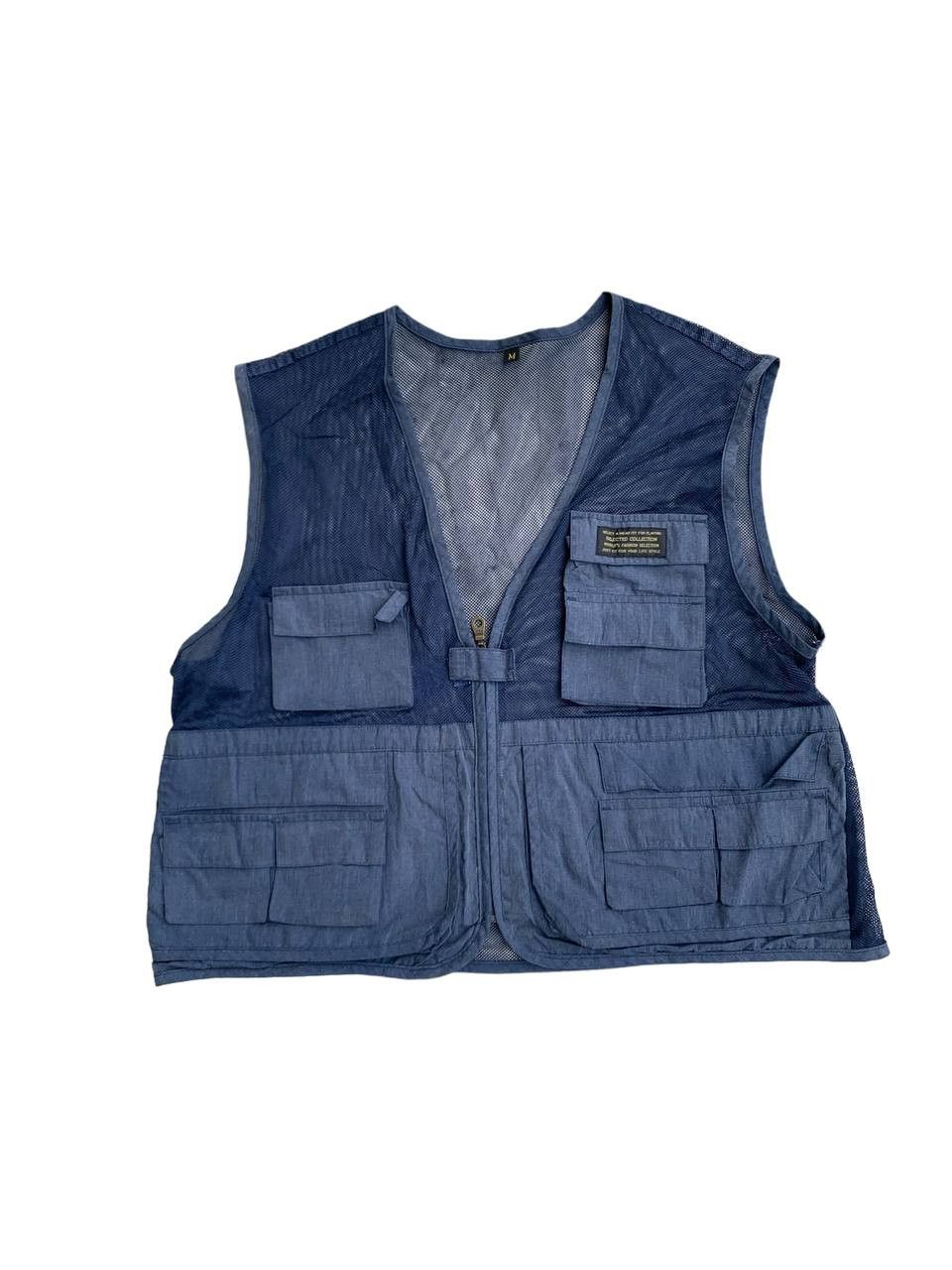 Vintage Vintage Mesh Fishing Vest Size US M / EU 48-50 / 2 - 1 Thumbnail
