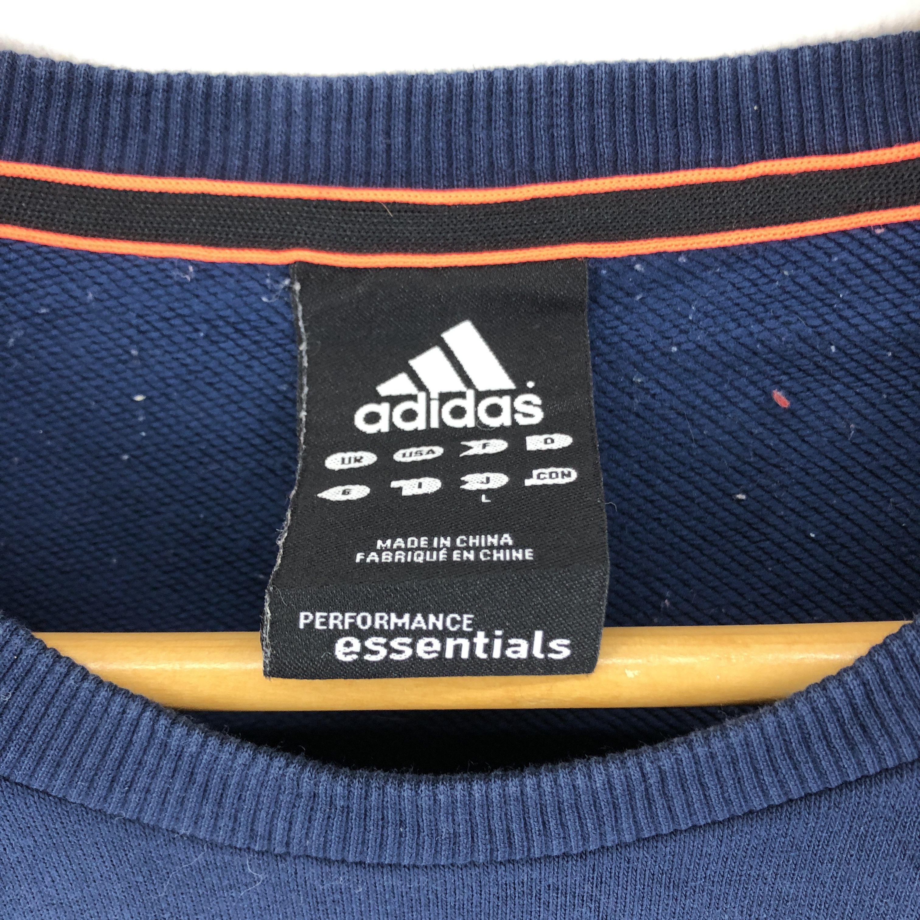 Adidas Y2K Vintage ADIDAS Crew Neck Sweatshirt #1790-67 Size US M / EU 48-50 / 2 - 3 Thumbnail