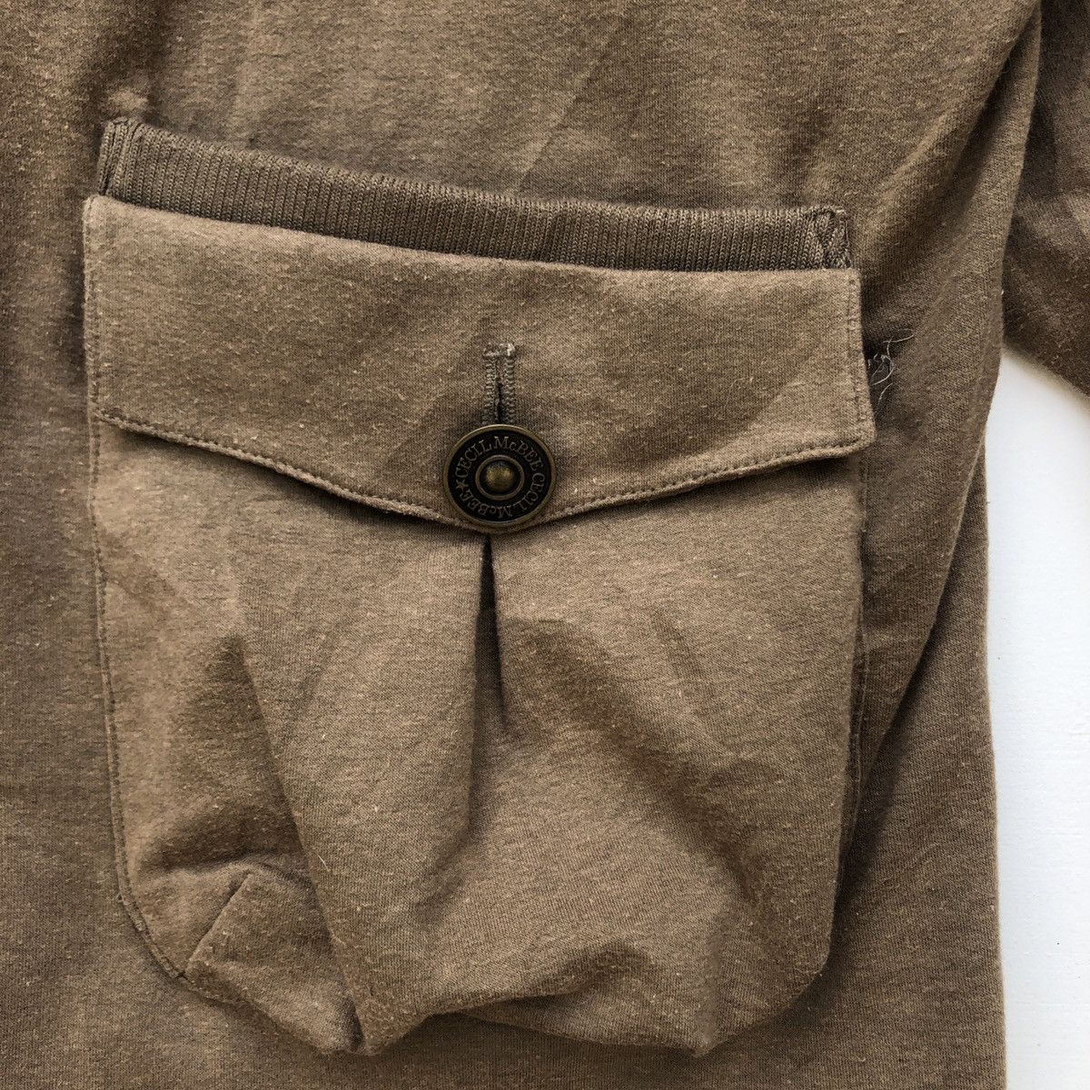 Japanese Brand CECIL MCBEE Women Zipper Hoodie #0933-30 Size L / US 10 / IT 46 - 3 Thumbnail