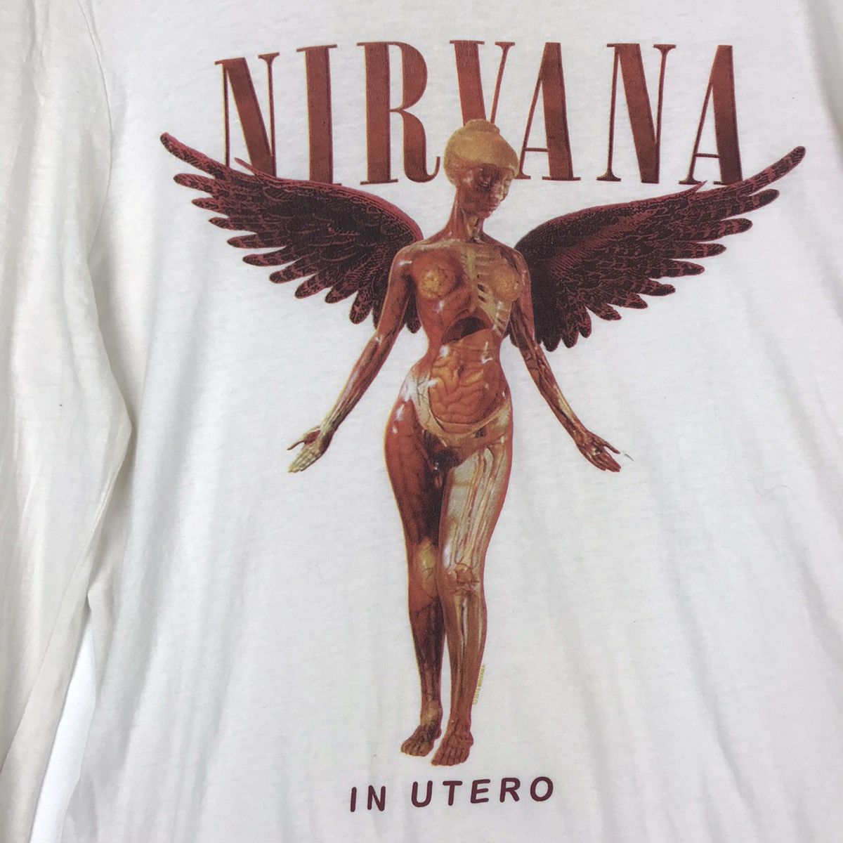 Band Tees Nirvana x H&M Long Sleeve Shirt Kurt Kobain Band Shirt Size US XS / EU 42 / 0 - 2 Thumbnail