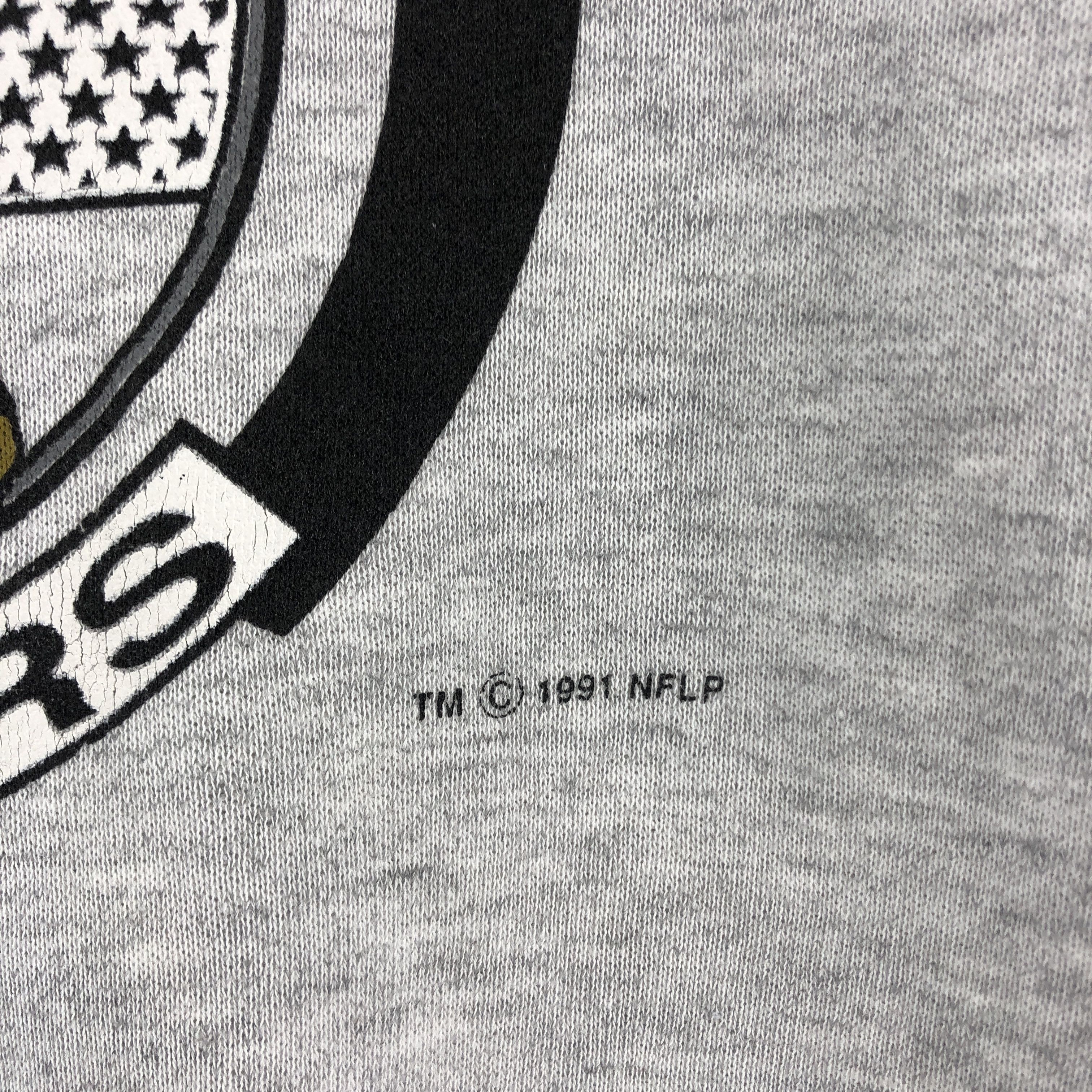 Logo 7 90s Vintage RAIDERS Crew Neck Sweatshirt #0959-32 Size US M / EU 48-50 / 2 - 3 Thumbnail