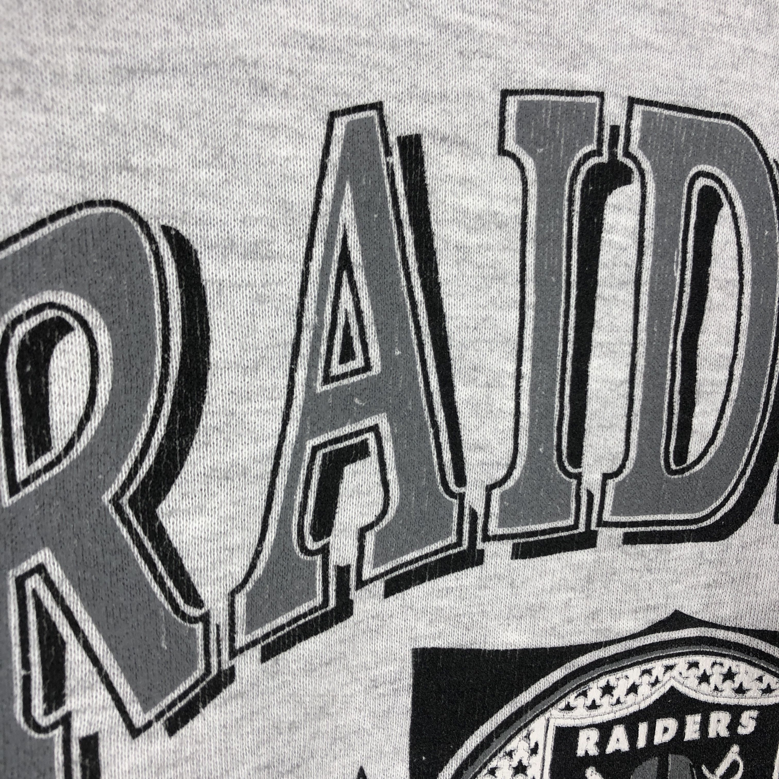 Logo 7 90s Vintage RAIDERS Crew Neck Sweatshirt #0959-32 Size US M / EU 48-50 / 2 - 4 Thumbnail