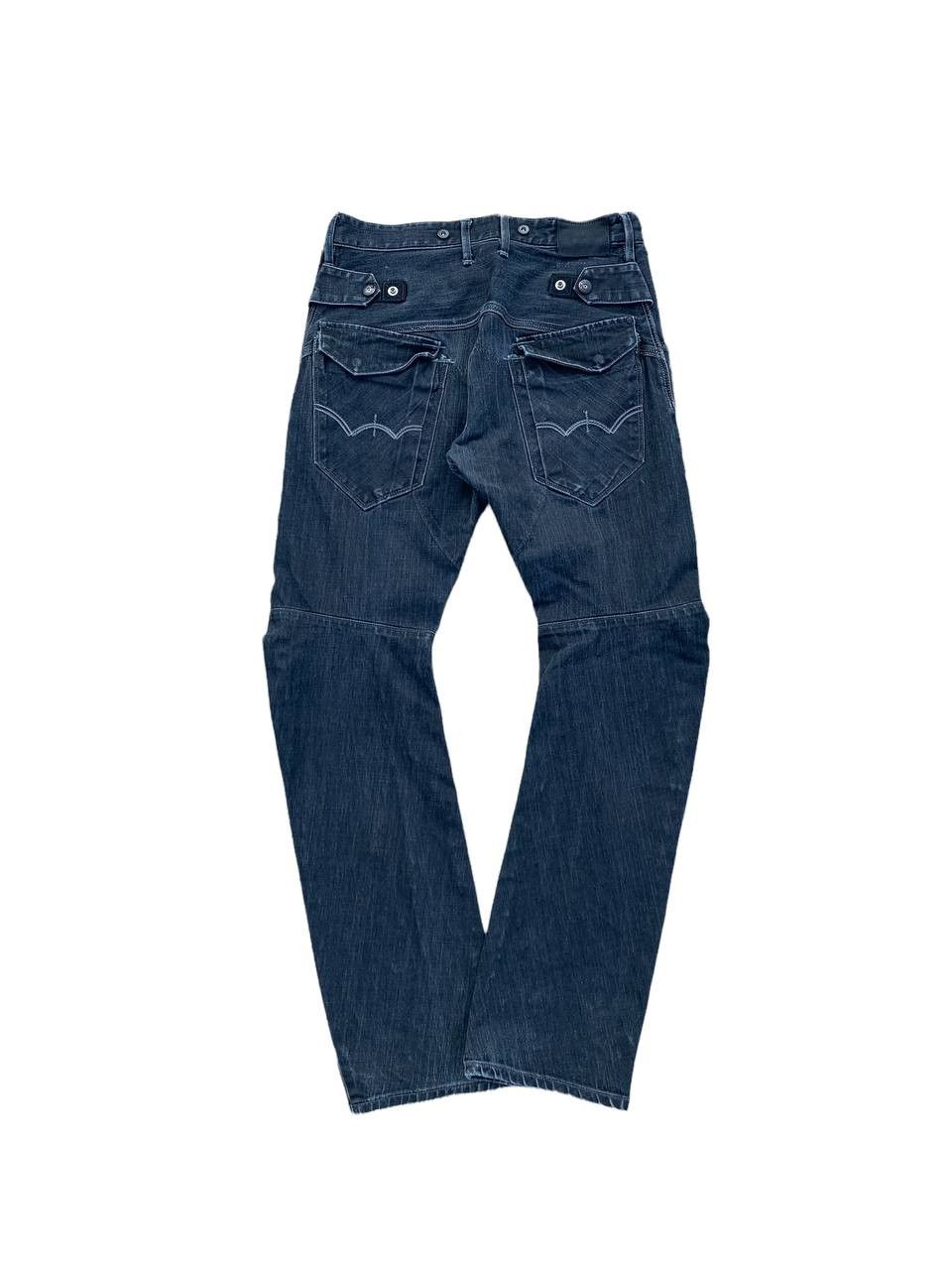 Edwin Vintage Edwin Function Twist Curved Legs Denim Pants Size US 32 / EU 48 - 2 Thumbnail