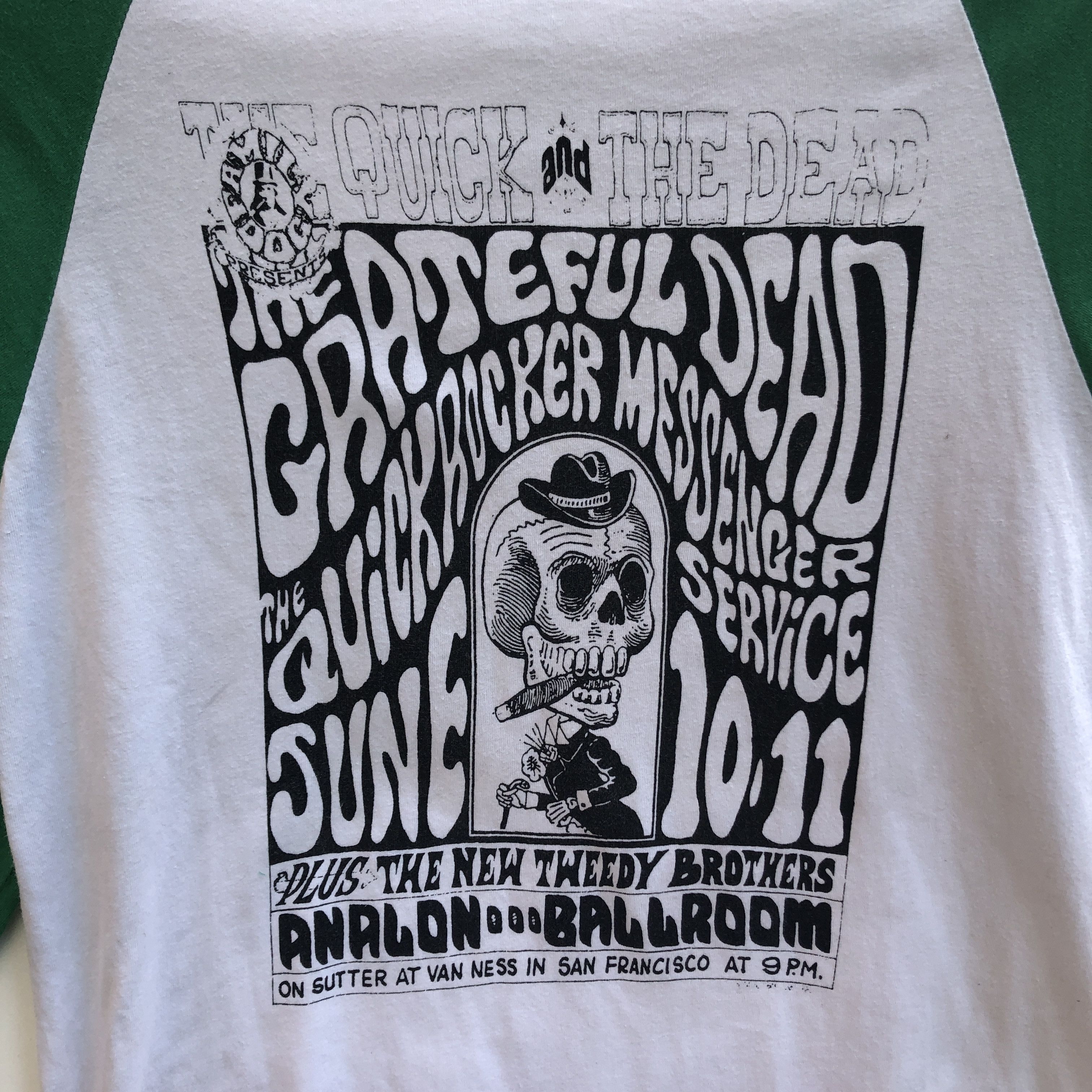 Band Tees GRATEFUL DEAD Rock Poster Long Sleeve T Shirt #0555-17 Size US S / EU 44-46 / 1 - 2 Thumbnail