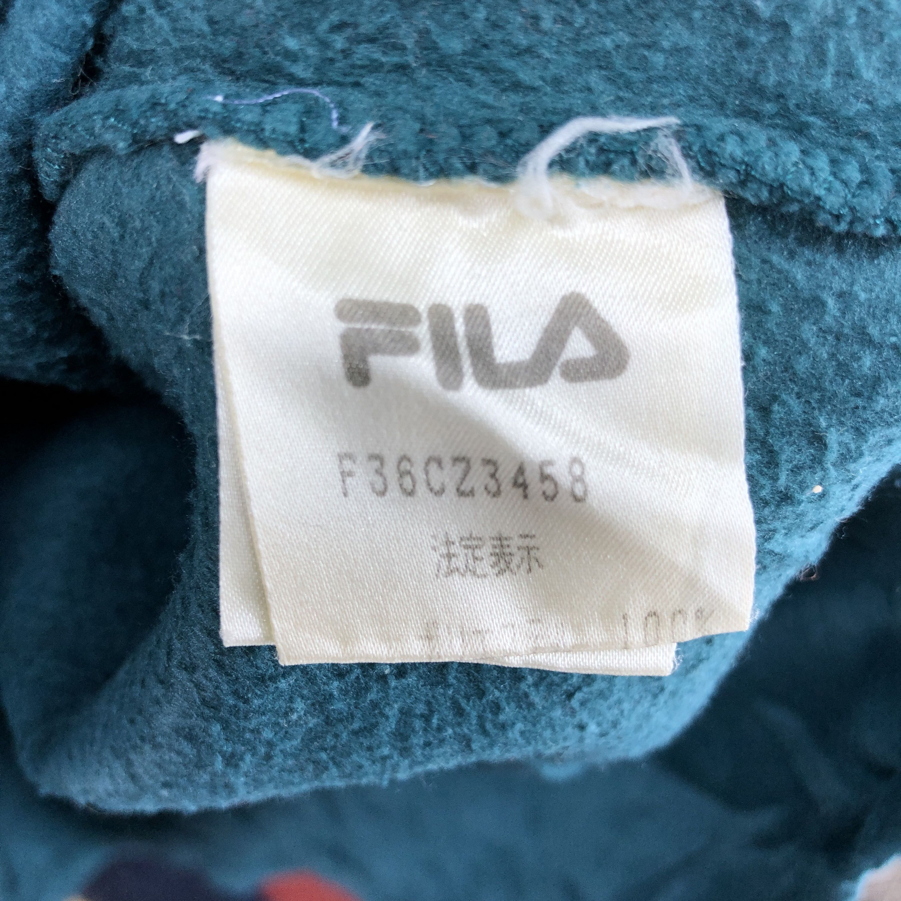 Fila Vintage FILA TECH Turtle Neck Fleece Jumper #0127/G Size US M / EU 48-50 / 2 - 5 Thumbnail