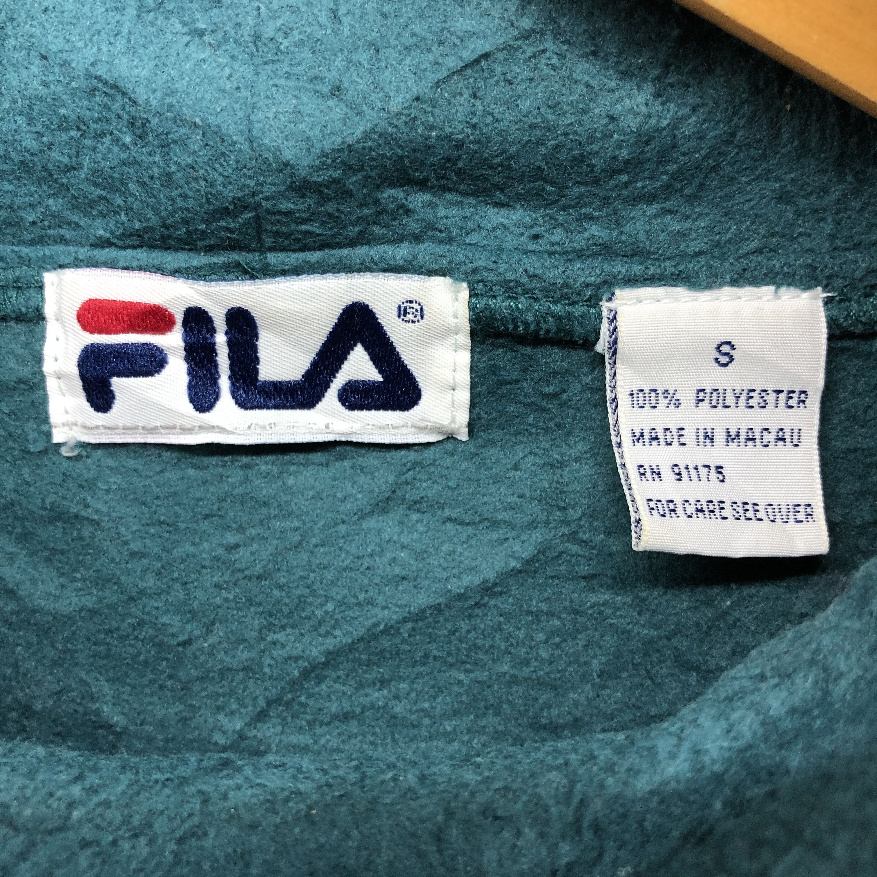 Fila Vintage FILA TECH Turtle Neck Fleece Jumper #0127/G Size US M / EU 48-50 / 2 - 4 Thumbnail