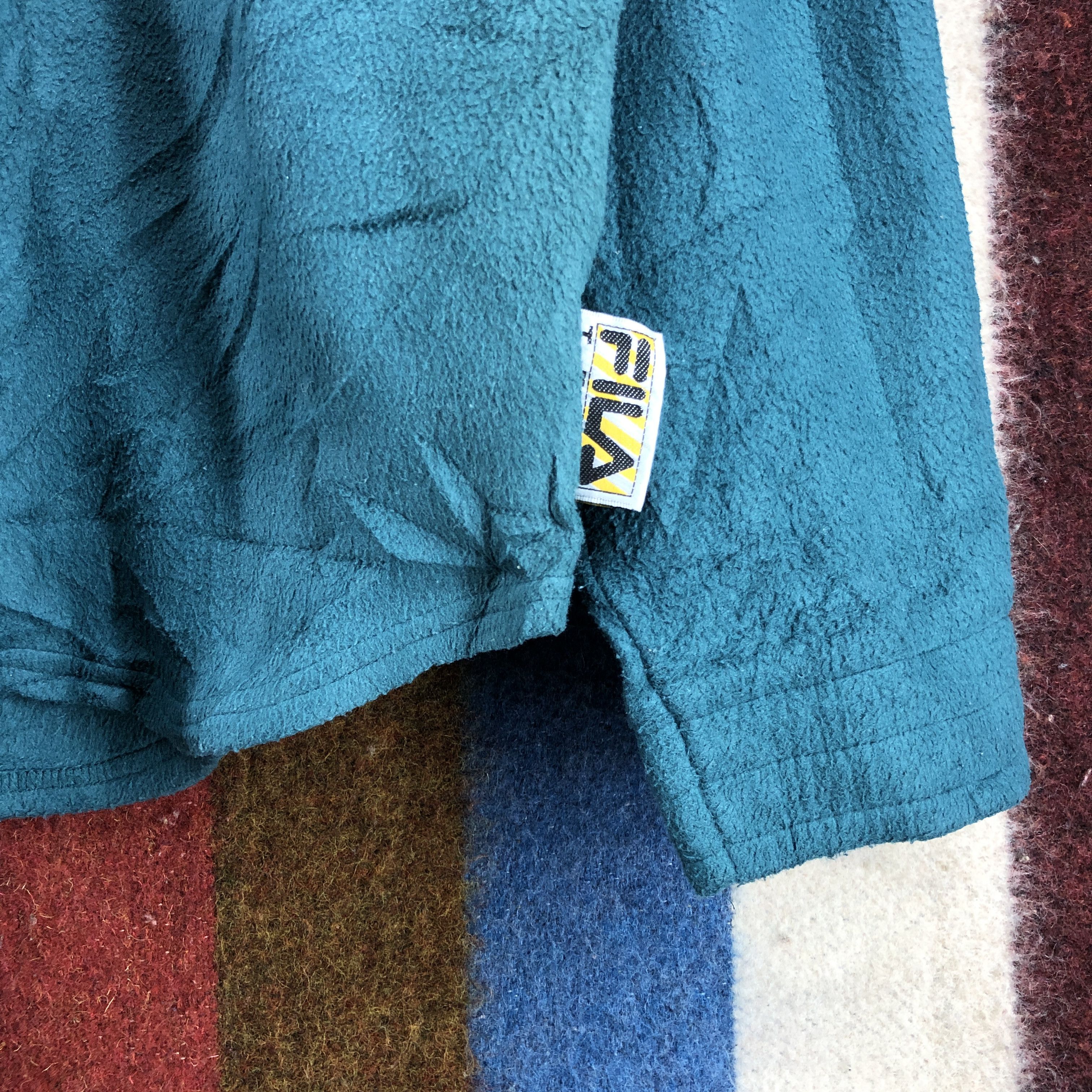 Fila Vintage FILA TECH Turtle Neck Fleece Jumper #0127/G Size US M / EU 48-50 / 2 - 3 Thumbnail