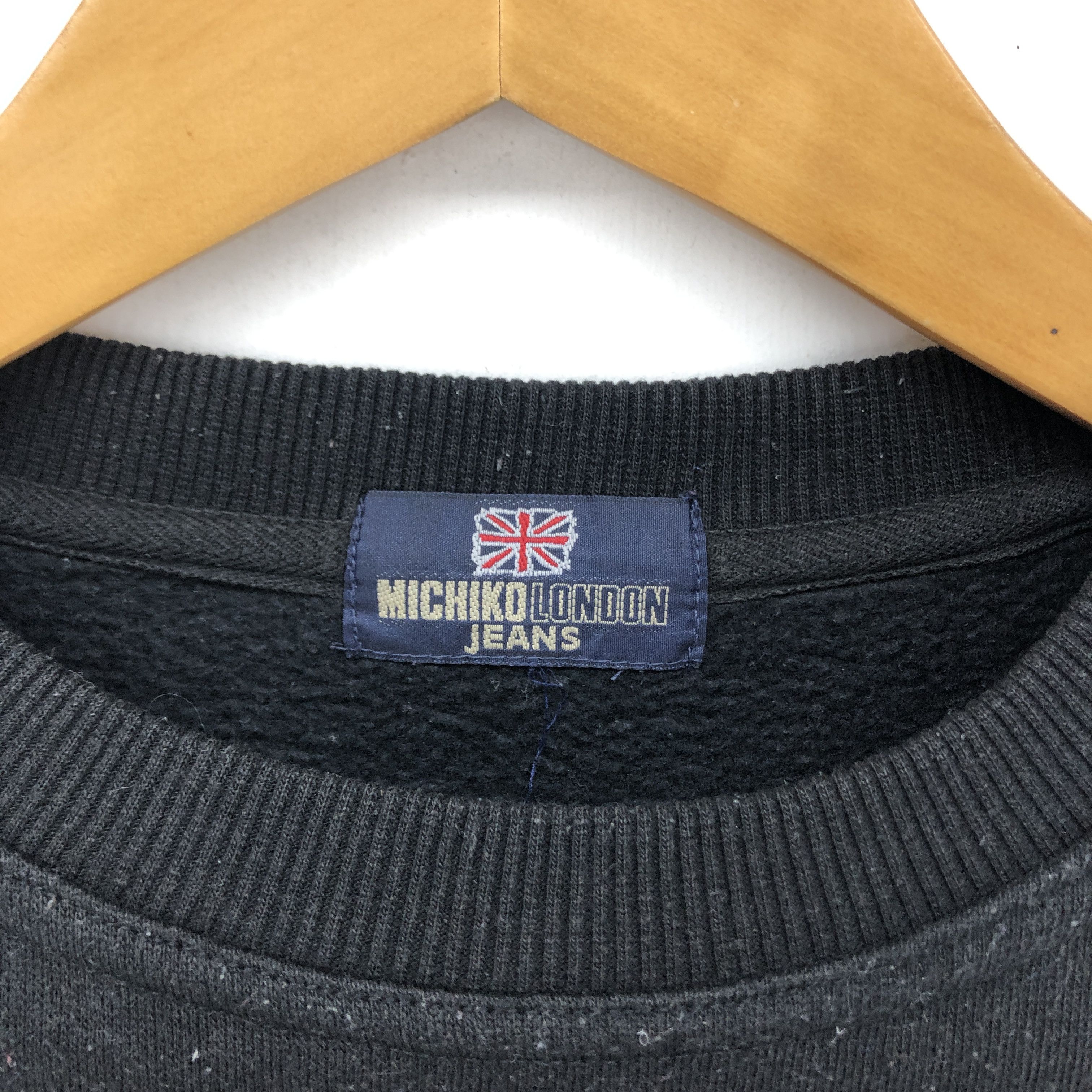 Japanese Brand MICHIKO LONDON JEANS Crew Neck Sweatshirt #1351-48 Size US L / EU 52-54 / 3 - 3 Thumbnail