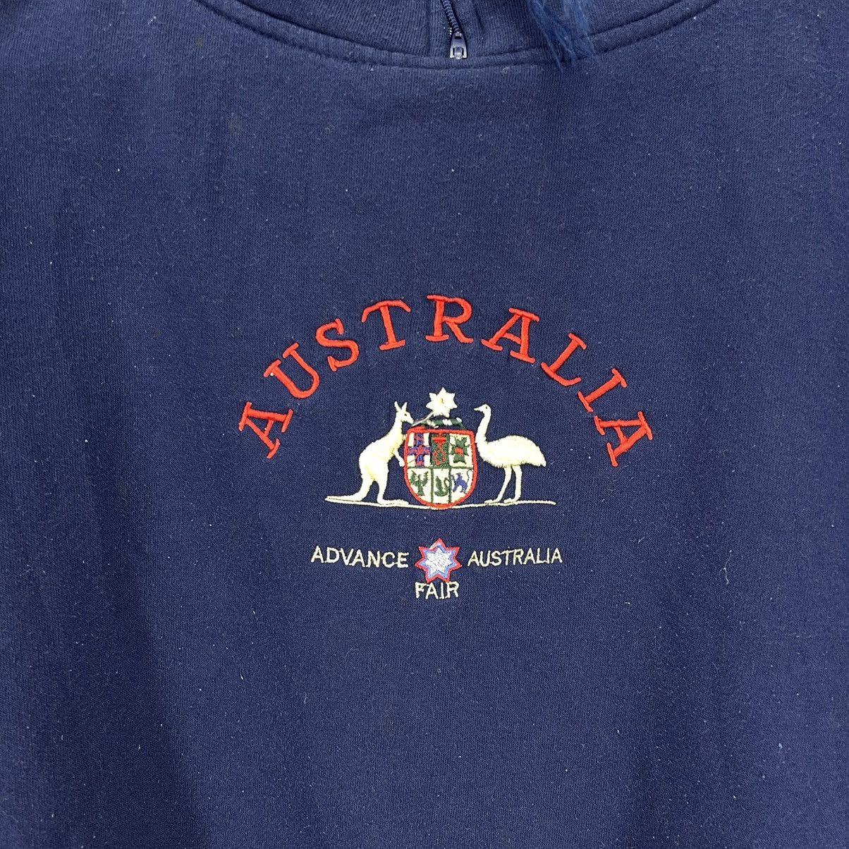 Vintage 90s Vintage AUSTRALIA Turtle Neck Sweatshirt #1130/AN Size M / US 6-8 / IT 42-44 - 4 Thumbnail