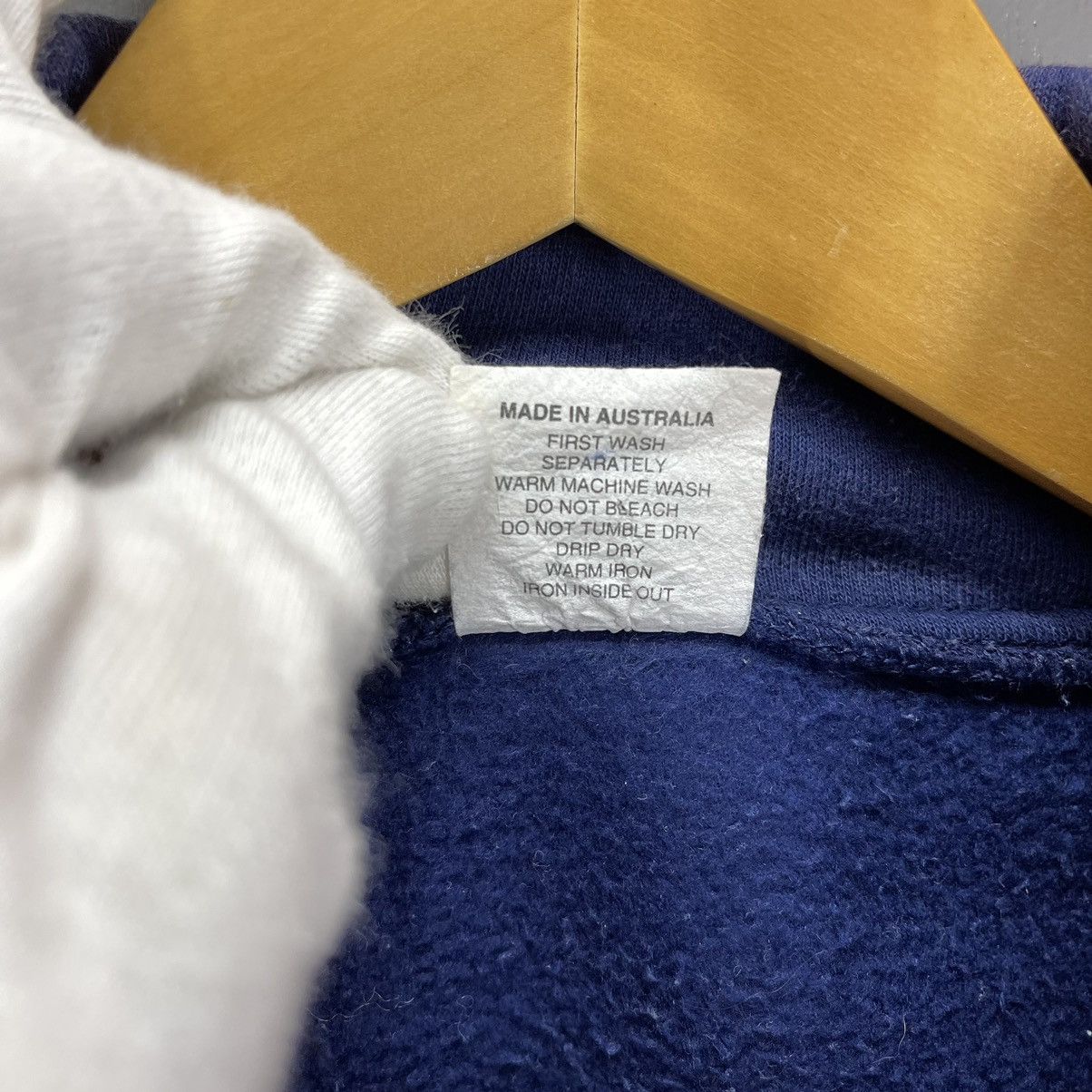 Vintage 90s Vintage AUSTRALIA Turtle Neck Sweatshirt #1130/AN Size M / US 6-8 / IT 42-44 - 11 Thumbnail