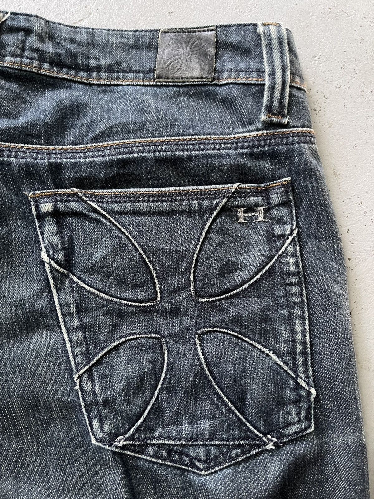 Vintage Vintage Habitual Independent Logo Made in usa Denim Pants Size US 34 / EU 50 - 8 Thumbnail