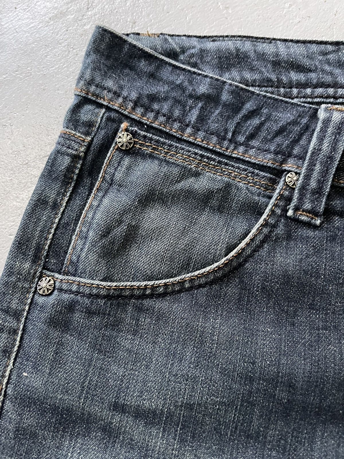 Vintage Vintage Habitual Independent Logo Made in usa Denim Pants Size US 34 / EU 50 - 10 Thumbnail