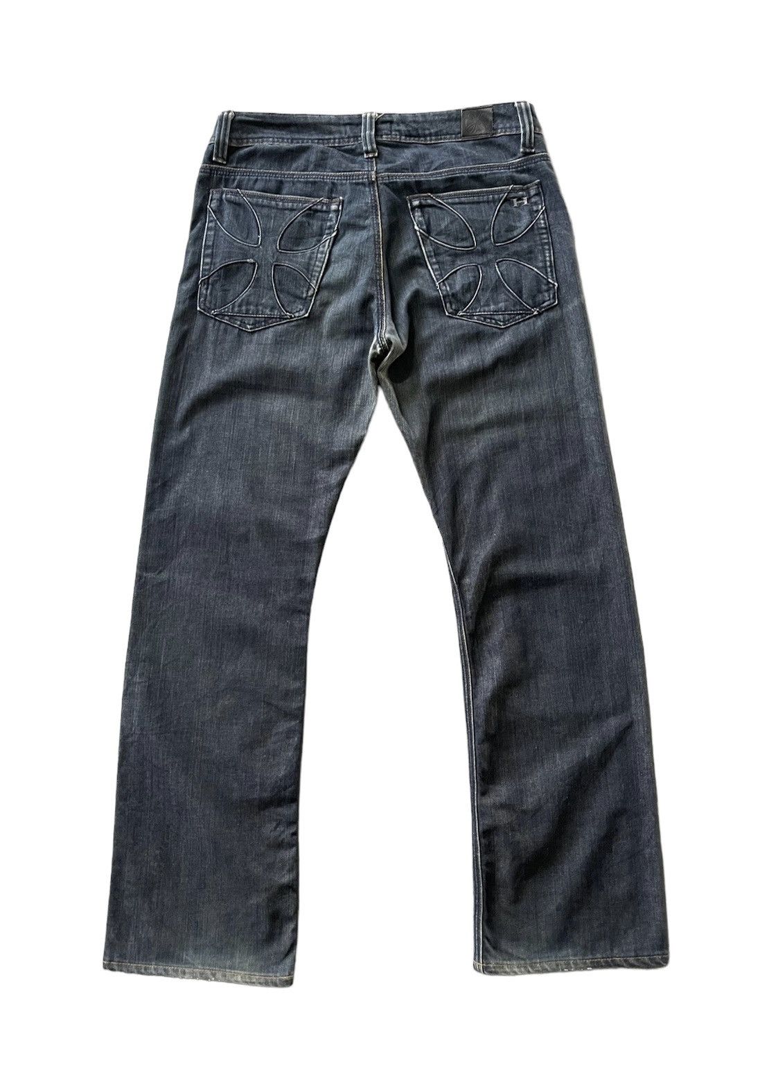 Vintage Vintage Habitual Independent Logo Made in usa Denim Pants Size US 34 / EU 50 - 1 Thumbnail