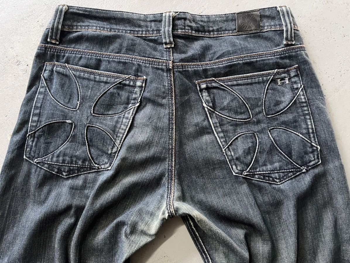 Vintage Vintage Habitual Independent Logo Made in usa Denim Pants Size US 34 / EU 50 - 7 Thumbnail