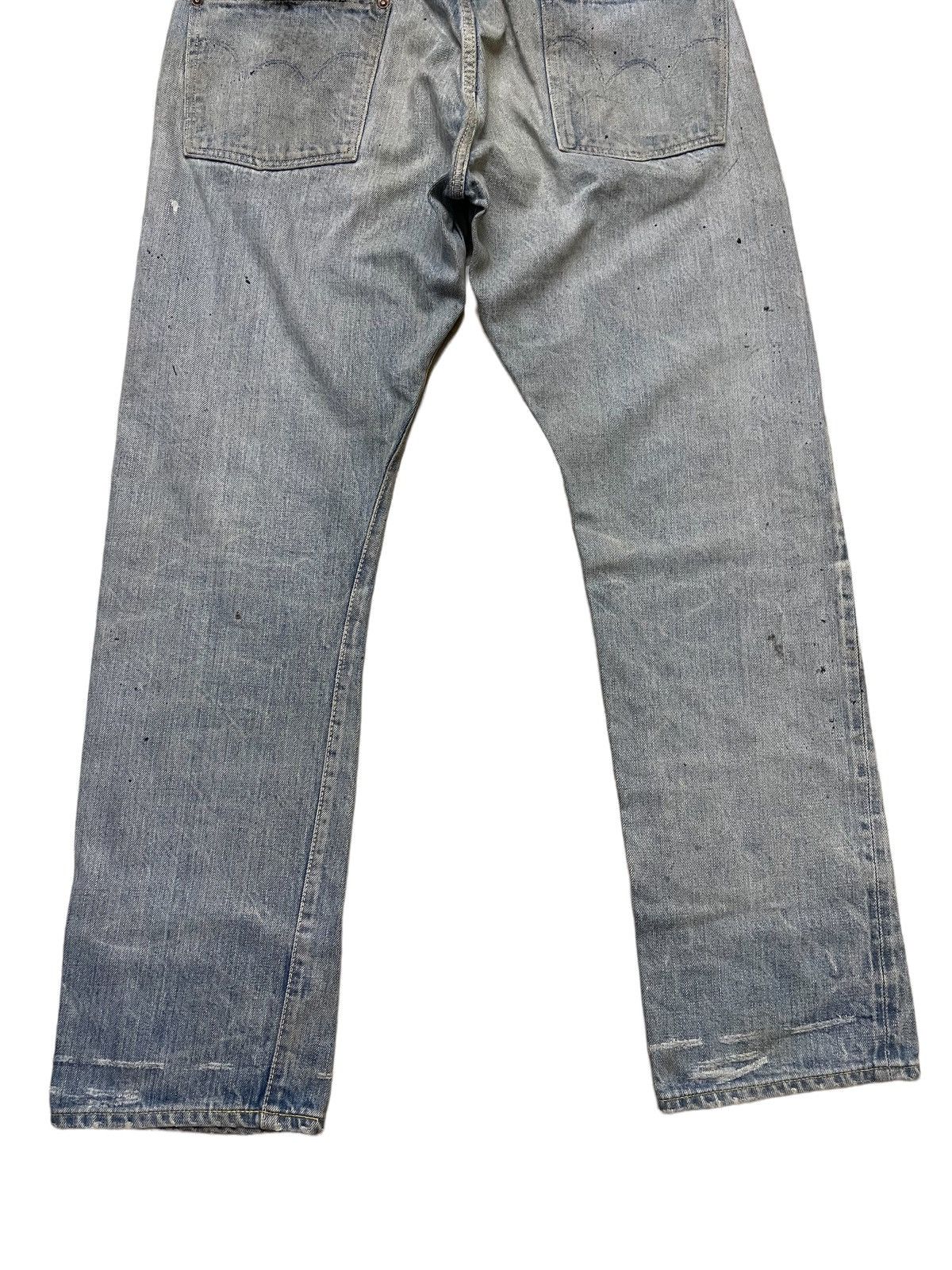 Edwin Vintage Edwin Thrashed Buckle Back Selvedge Denim Size US 32 / EU 48 - 7 Thumbnail