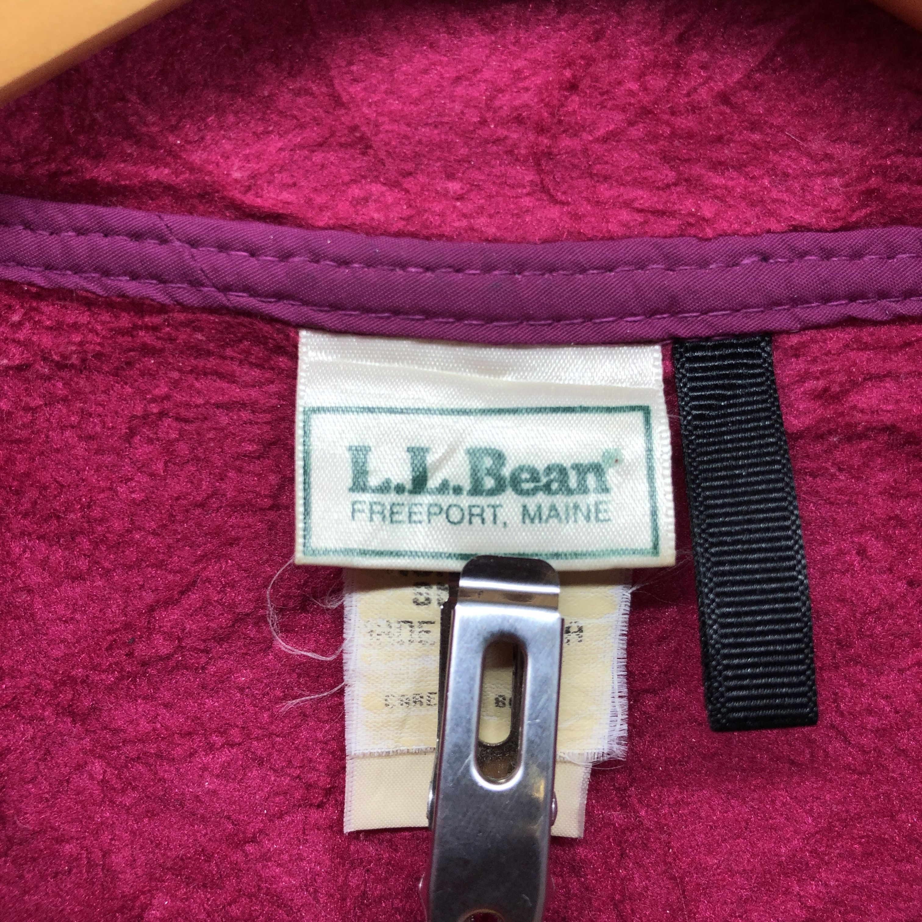 L.L. Bean 90s Vintage L.L BEAN Turtle Neck Fleece #050/C Size S / US 4 / IT 40 - 6 Thumbnail