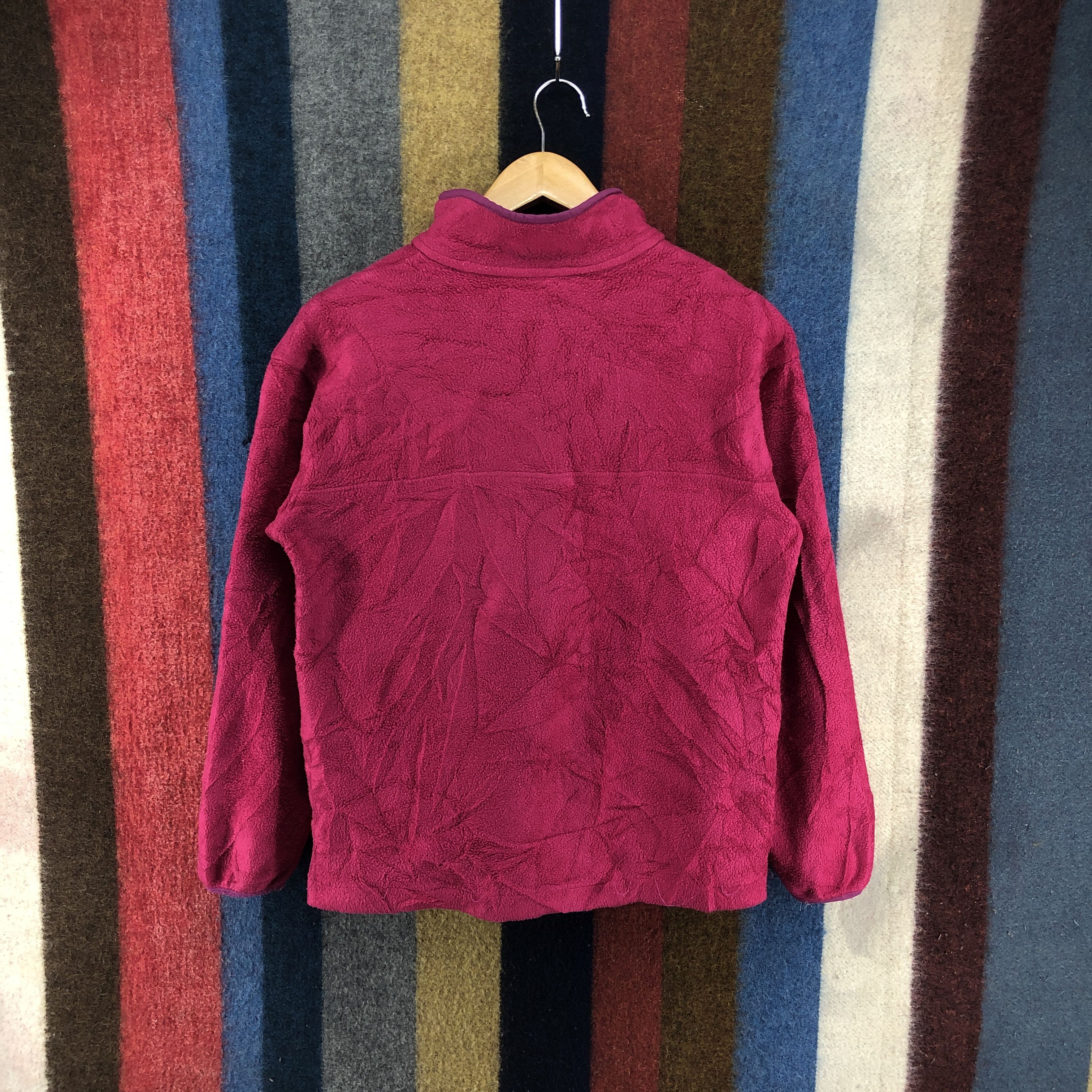 L.L. Bean 90s Vintage L.L BEAN Turtle Neck Fleece #050/C Size S / US 4 / IT 40 - 7 Thumbnail