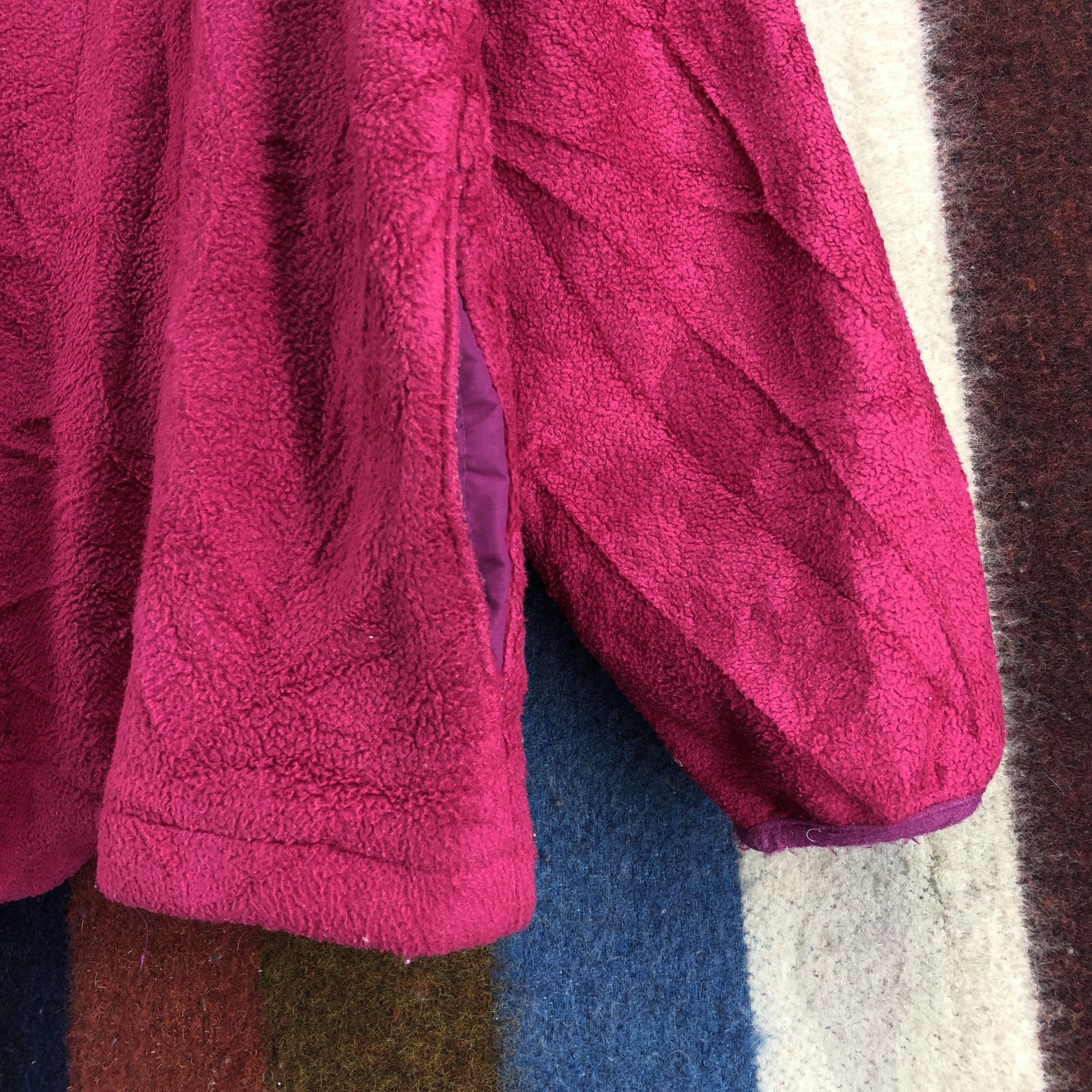 L.L. Bean 90s Vintage L.L BEAN Turtle Neck Fleece #050/C Size S / US 4 / IT 40 - 3 Thumbnail