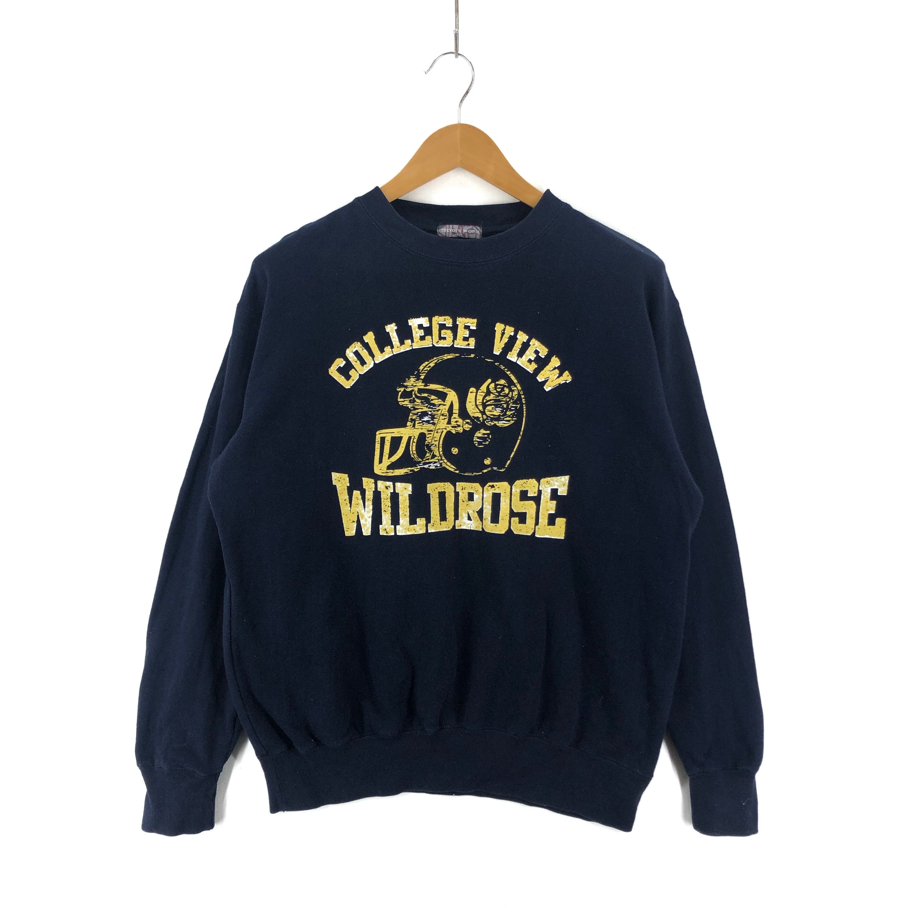 Japanese Brand MILDROSE COLLEGE by TREVOIS WORK Sweatshirt #1962-68 Size US L / EU 52-54 / 3 - 1 Thumbnail