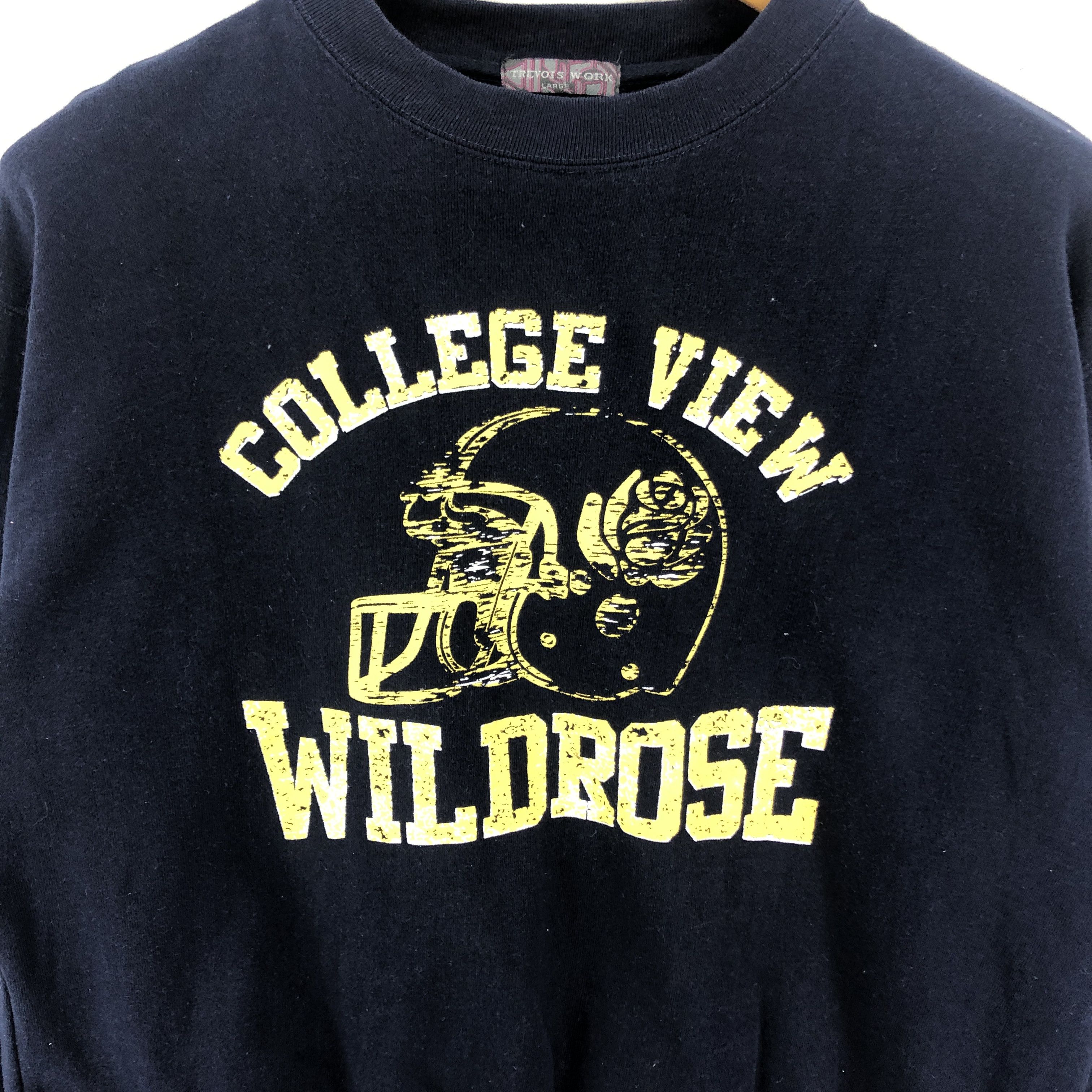Japanese Brand MILDROSE COLLEGE by TREVOIS WORK Sweatshirt #1962-68 Size US L / EU 52-54 / 3 - 2 Thumbnail