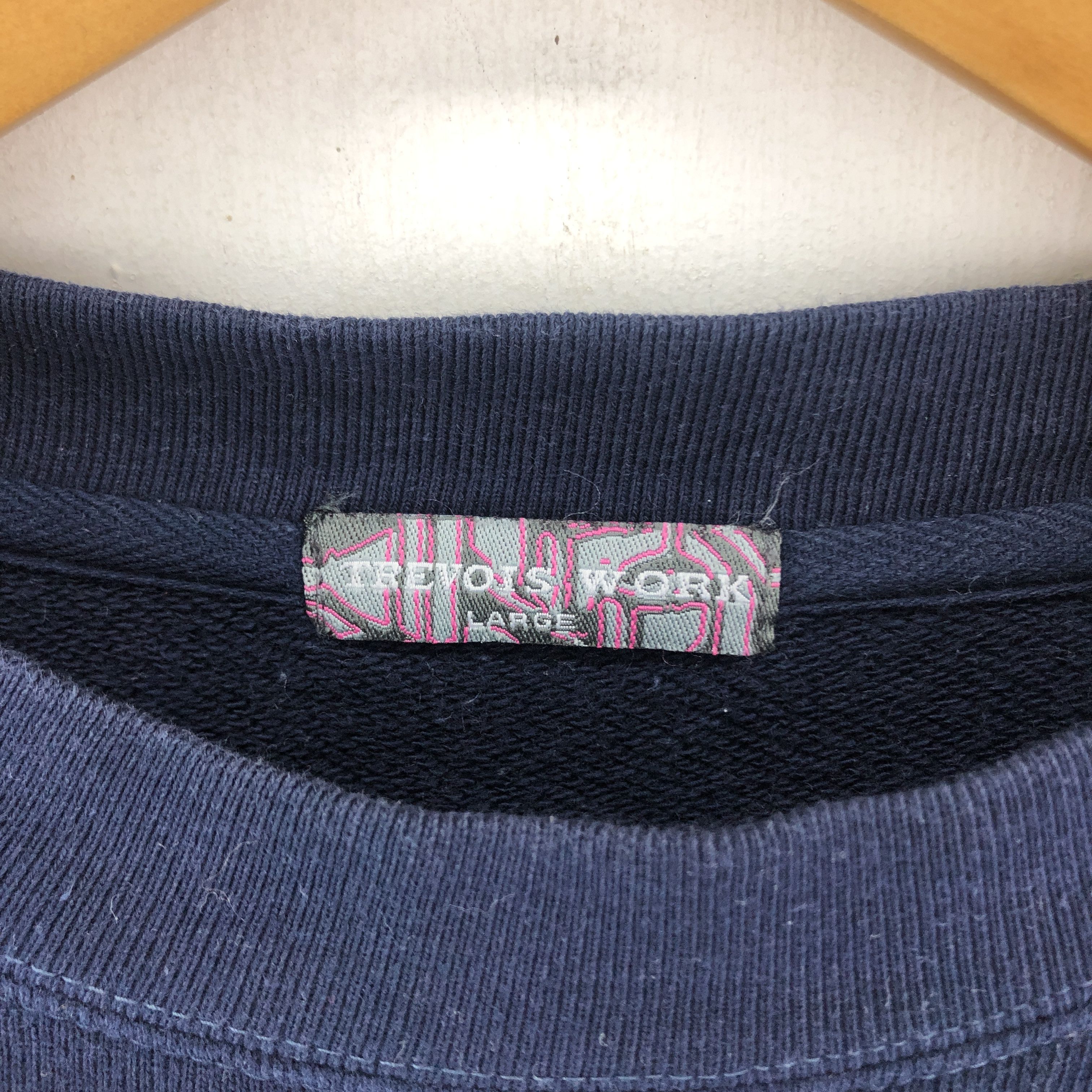 Japanese Brand MILDROSE COLLEGE by TREVOIS WORK Sweatshirt #1962-68 Size US L / EU 52-54 / 3 - 3 Thumbnail