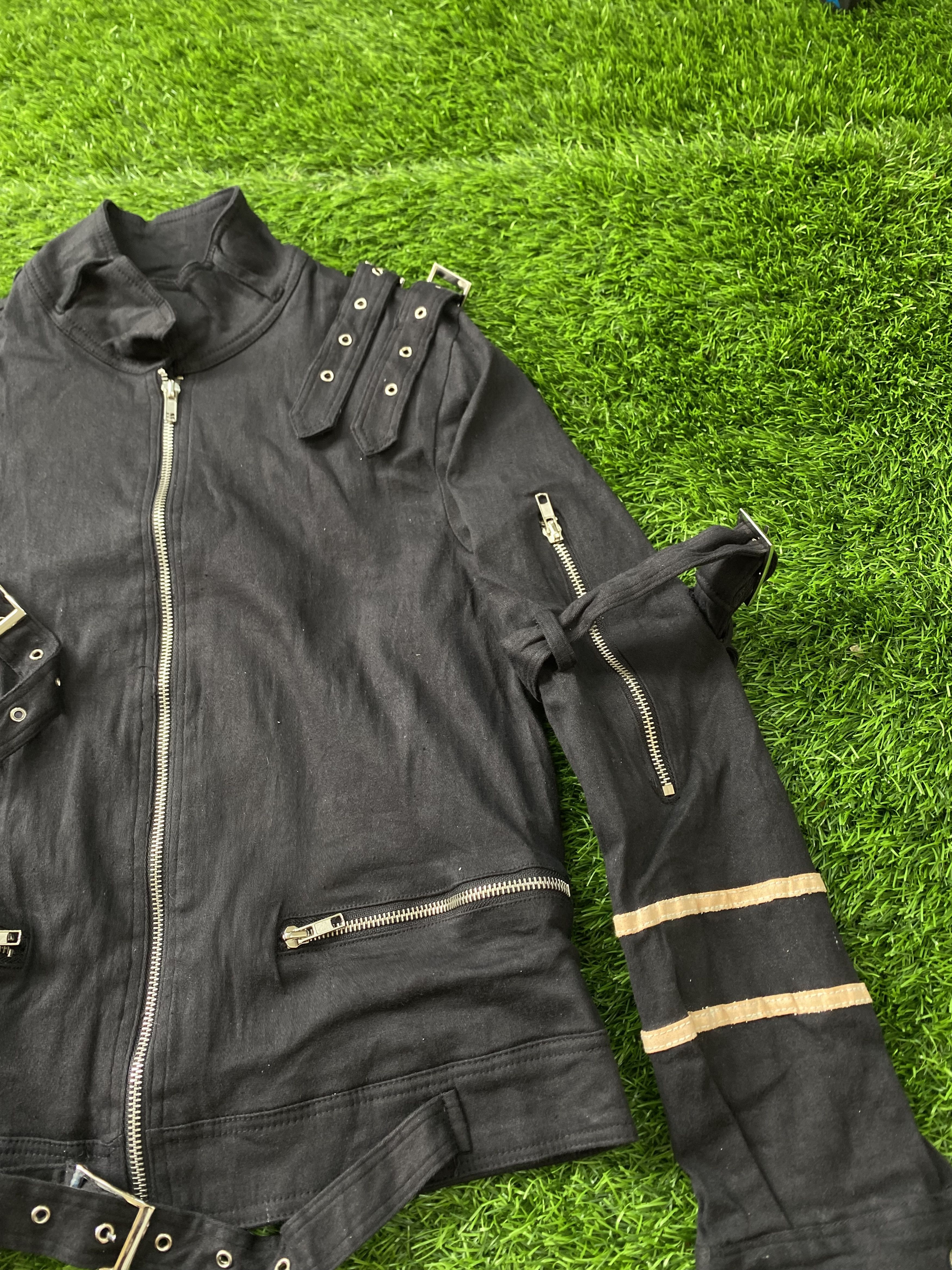 If Six Was Nine × Japanese Brand × Michael Jackson Michael Jackson Bad Jacket Bondage Jacket Size US S / EU 44-46 / 1 - 3 Thumbnail