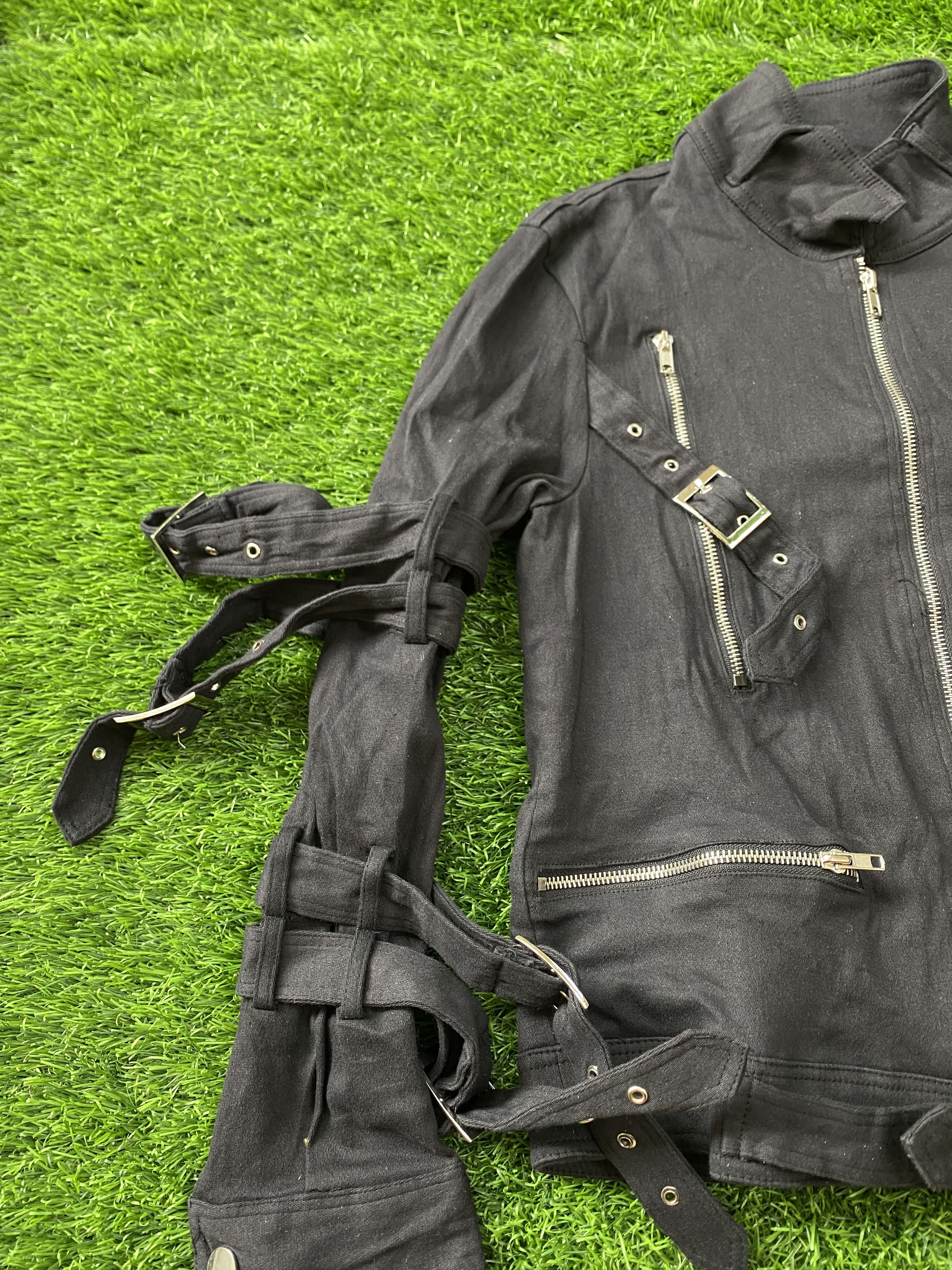 If Six Was Nine × Japanese Brand × Michael Jackson Michael Jackson Bad Jacket Bondage Jacket Size US S / EU 44-46 / 1 - 2 Thumbnail