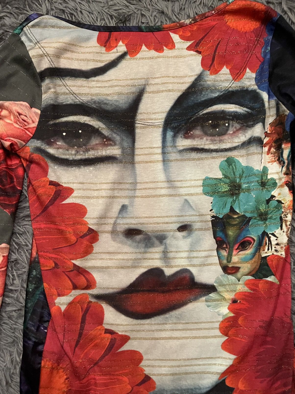 Desigual × Vintage Desigual x Cirque du Soleil Y2K vintage JPG style longsleeve Size L / US 10 / IT 46 - 2 Thumbnail