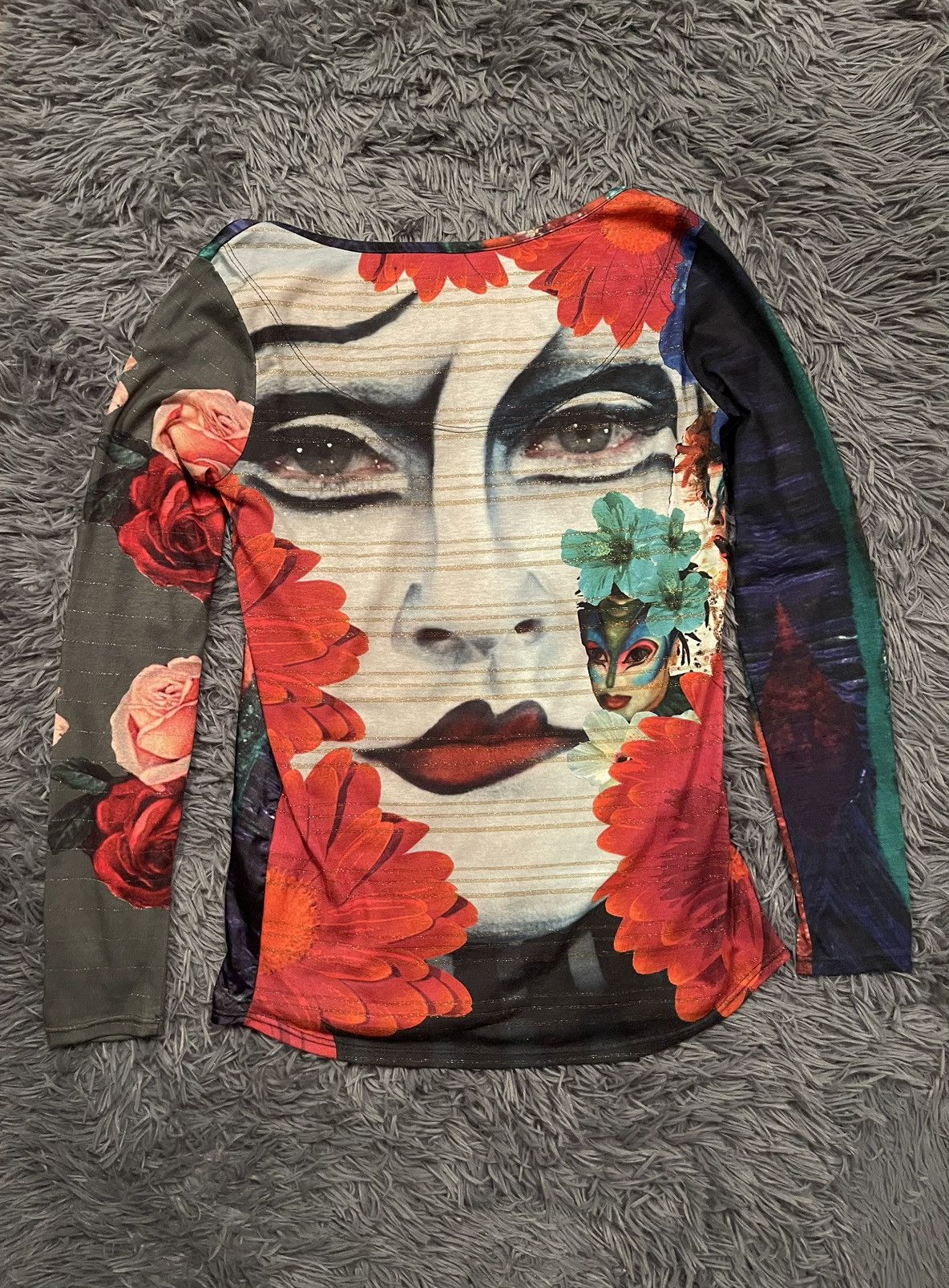 Desigual × Vintage Desigual x Cirque du Soleil Y2K vintage JPG style longsleeve Size L / US 10 / IT 46 - 1 Thumbnail
