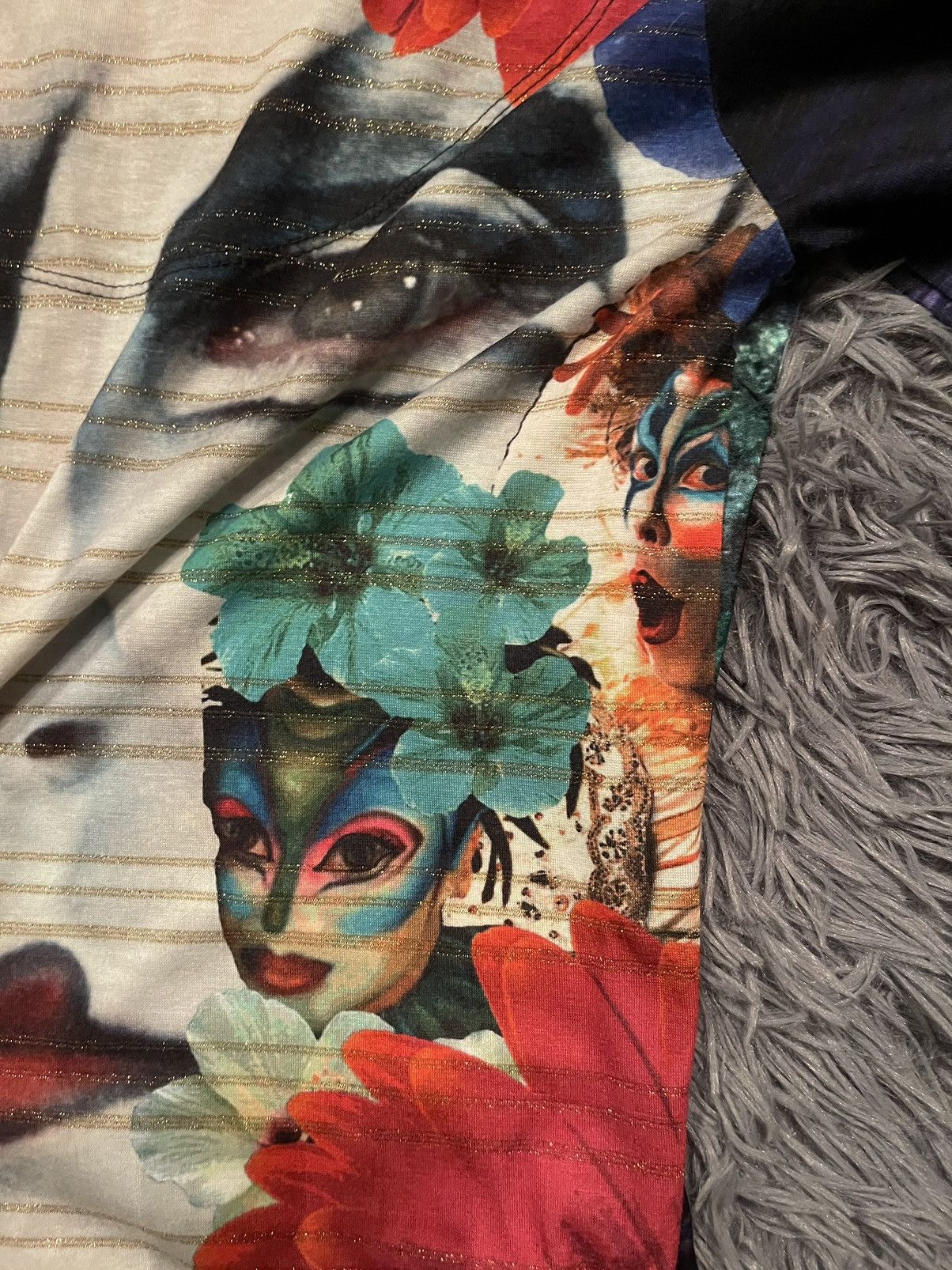 Desigual × Vintage Desigual x Cirque du Soleil Y2K vintage JPG style longsleeve Size L / US 10 / IT 46 - 3 Thumbnail